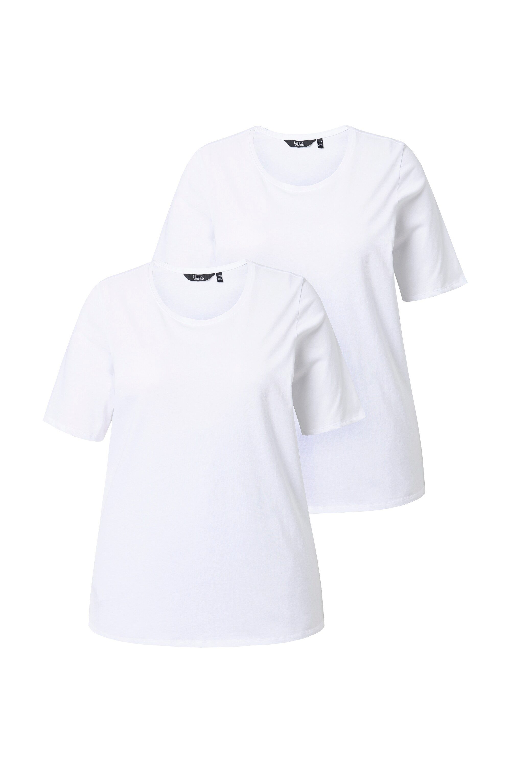 T-Shirt T-Shirt Doppelpack Rundhalsausschnitt Regular