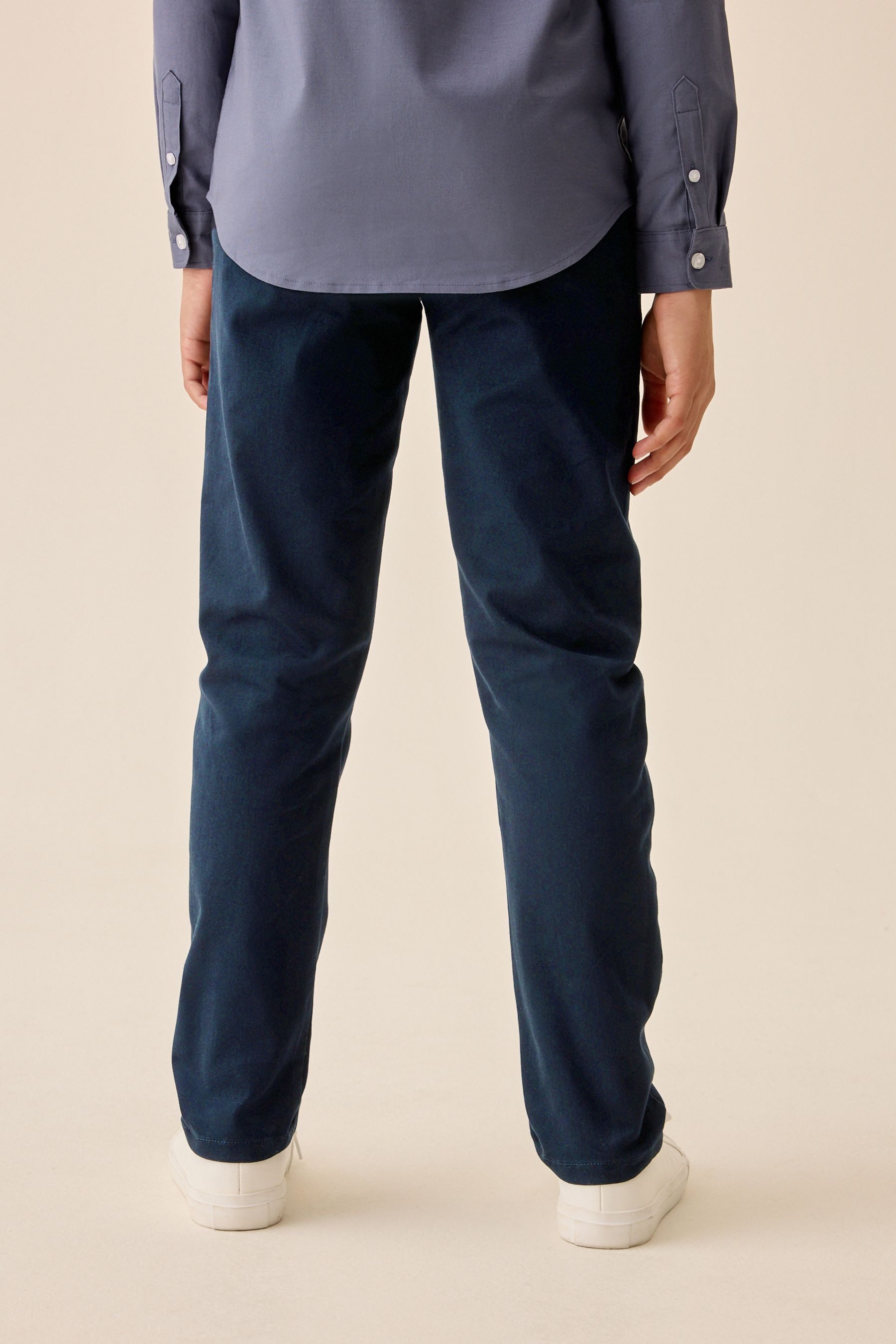 Next Stretch-Hose Längere Regular Fit Stretch-Chinohose (1-tlg) – Bild 2 von 3