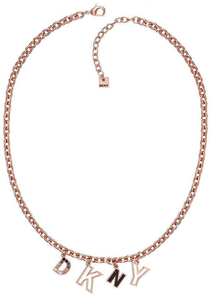 DKNY Collier Charm goldfarben|rosa... DKNY Collier Charm goldfarben|rosa...
