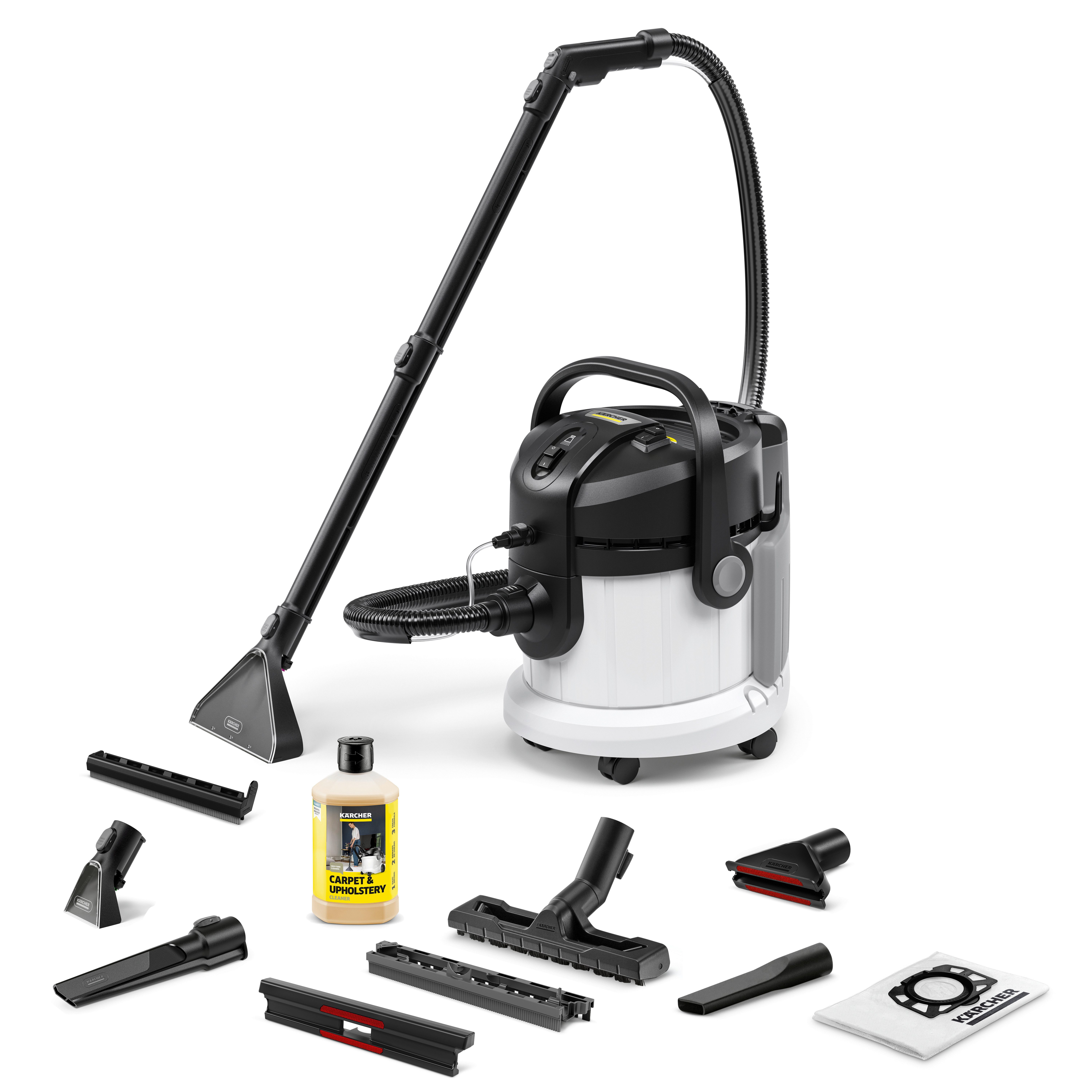 KÄRCHER Wasch-Sauger »SE 4 Plus«, 1000 W, SE 4 Waschsauger, Aktionsradius 8 m, Frisch-/Schmutzwassertank 4 l von Karcher