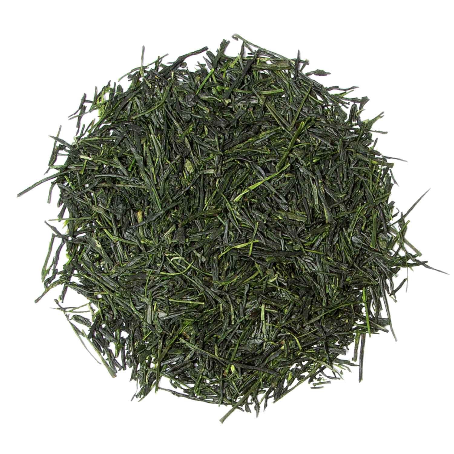 tea exclusive Tee Gyokuro Sae BIO, Japanischer Grüner Tee, Japan, 60g, Intensiv-vegetal, Kastanie, Zuckerschote, fruchtige Süße, samtige Text