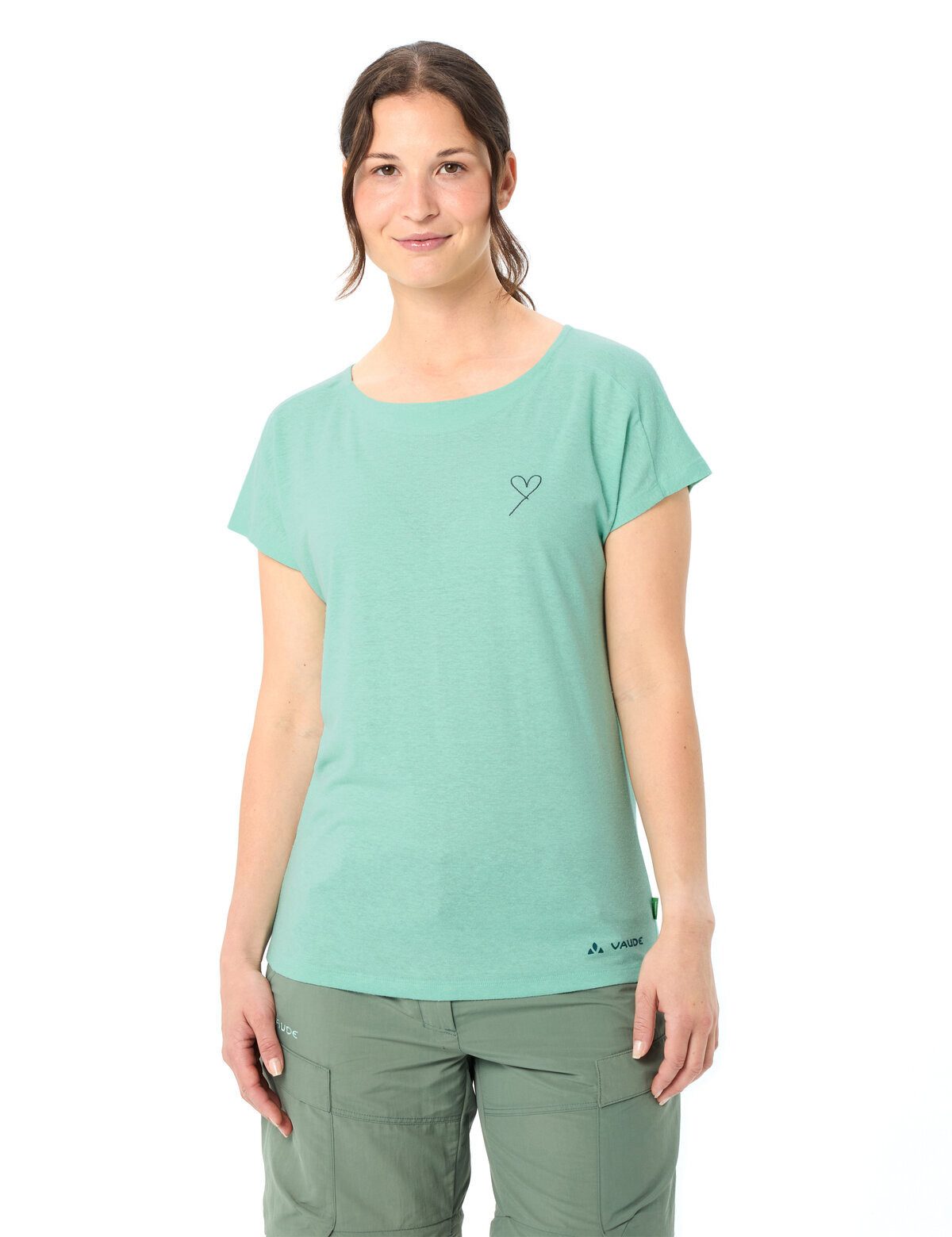 VAUDE T-Shirt T-Shirt Women's Neyland T-Shirt (1-tlg) schnelltrocknendes und funktionelles Shirt