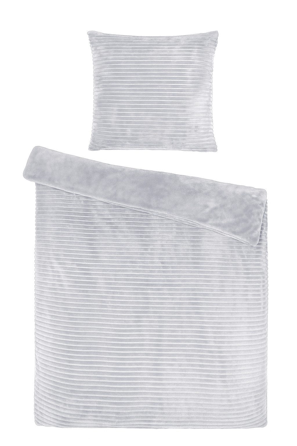 heimtexland Bettwäsche Heimtexland Cashmere Touch Wende Bettwäsche in Cord- günstig online kaufen