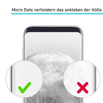 Numerva Handyhülle Full TPU für Apple iPhone 12 Pro Max, 360° Handy Schutz Hülle Silikon Case Cover Bumper
