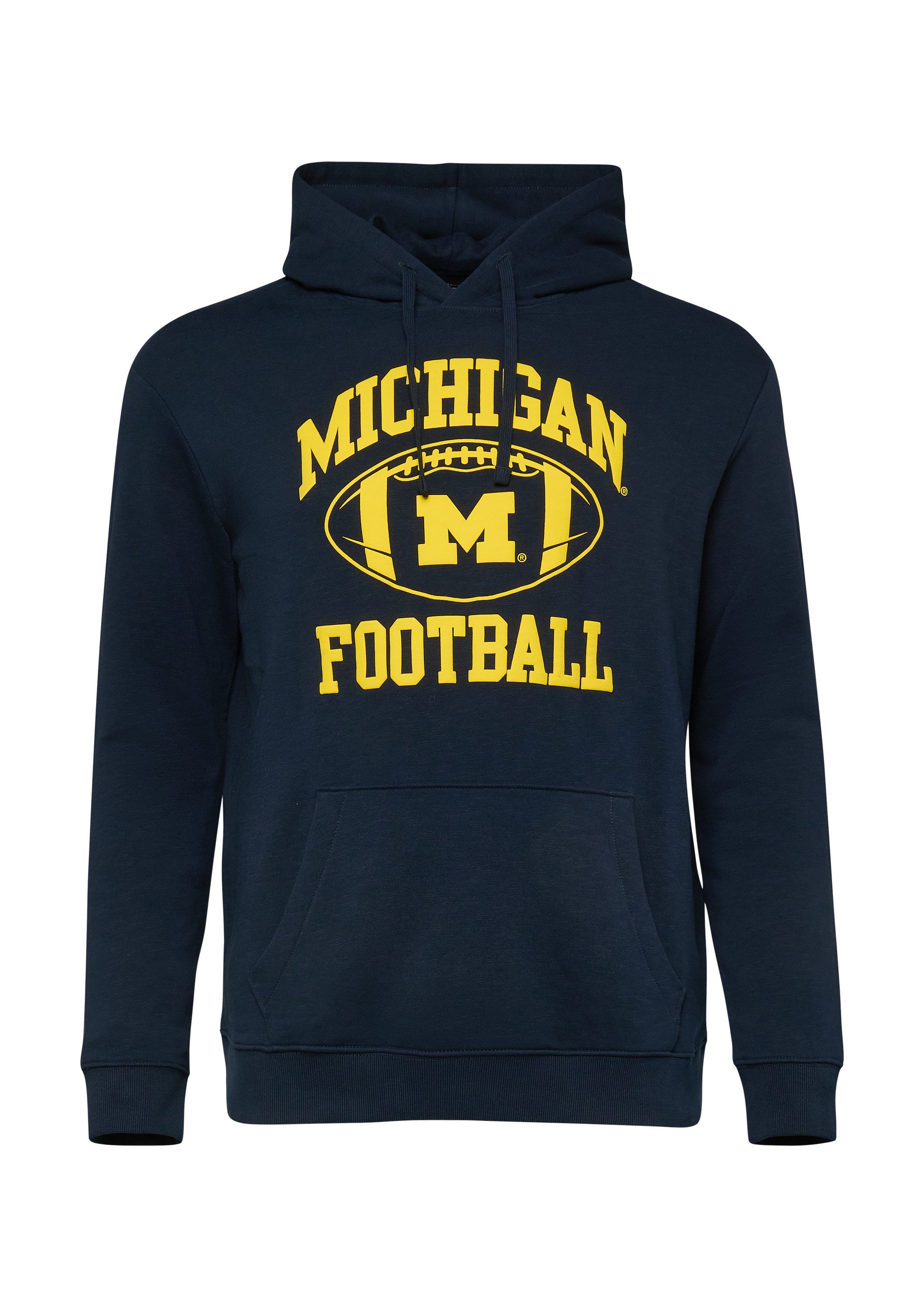 s.Oliver Sweatshirt Sweatshirt Jacke Kapuzen-Sweatshirt im Modern Fit mit College-Artwork