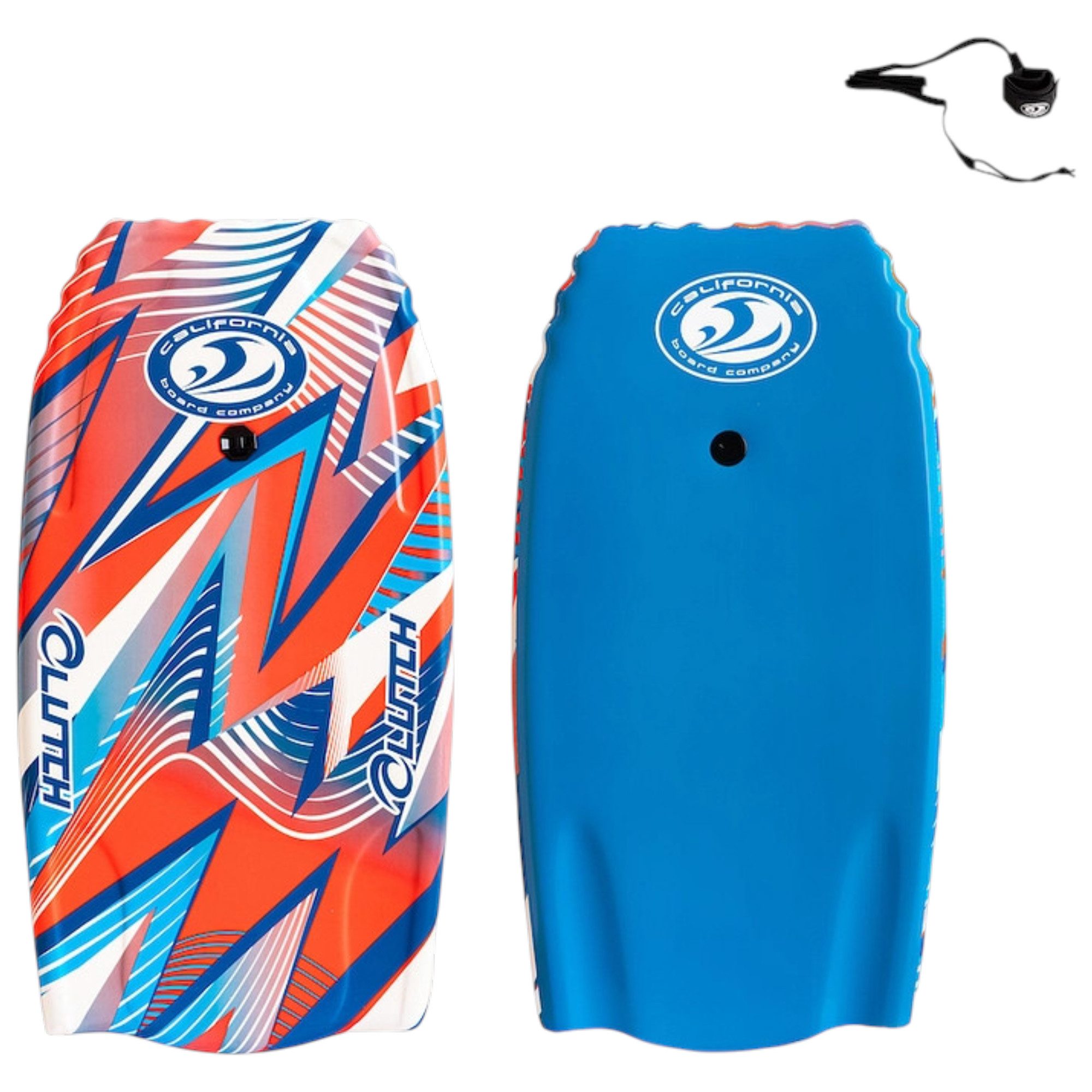 SUP-Board CBC CLUTCH Bodyboard 37 Zoll Surfboard Bodysurfen Wassersport Leash