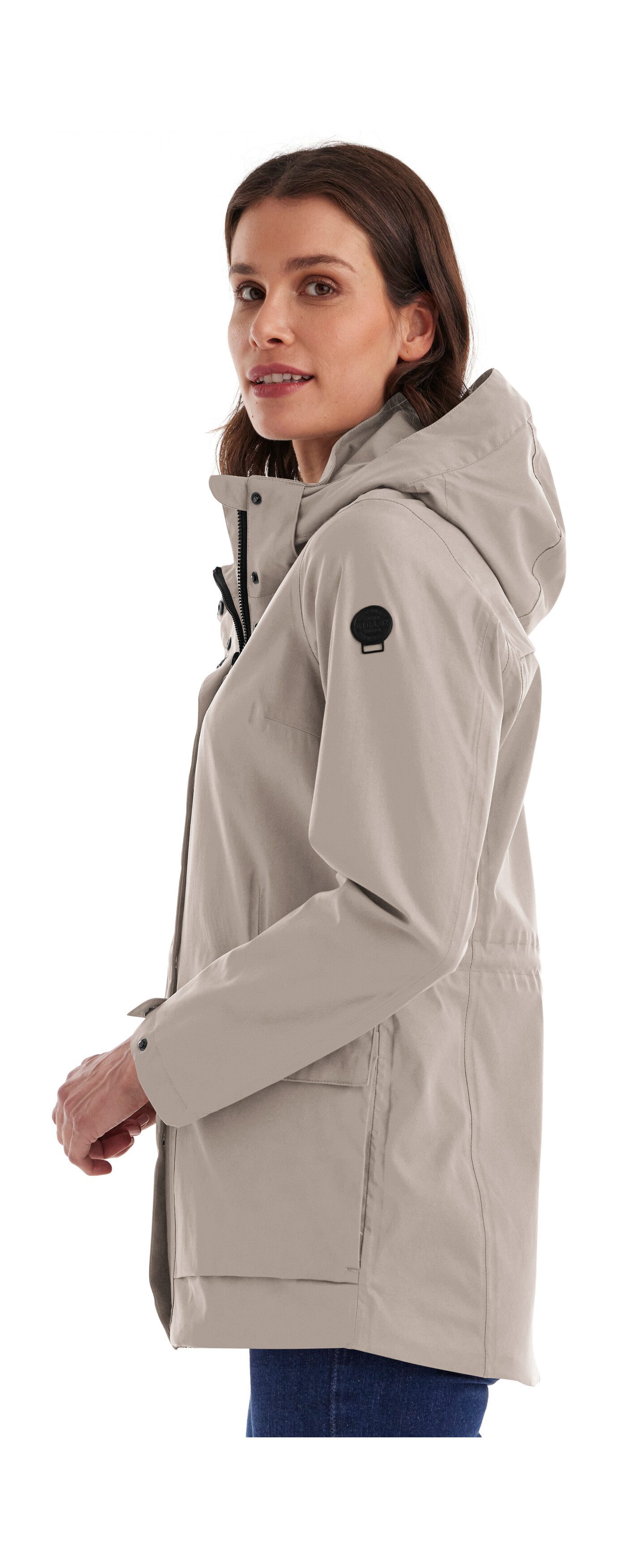 G.I.G.A. DX by killtec Funktionsjacke GS 54 WMN JCKT Wasserdicht, atmungsaktiv, recycelte Materialien, abnehmbare Kapuze
