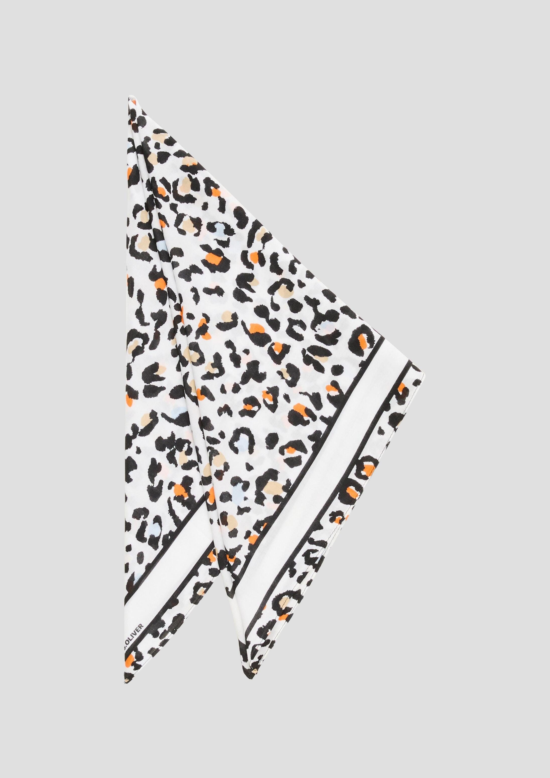 s.Oliver Schal Tuch, Tuch aus Modal mit All-over-Print