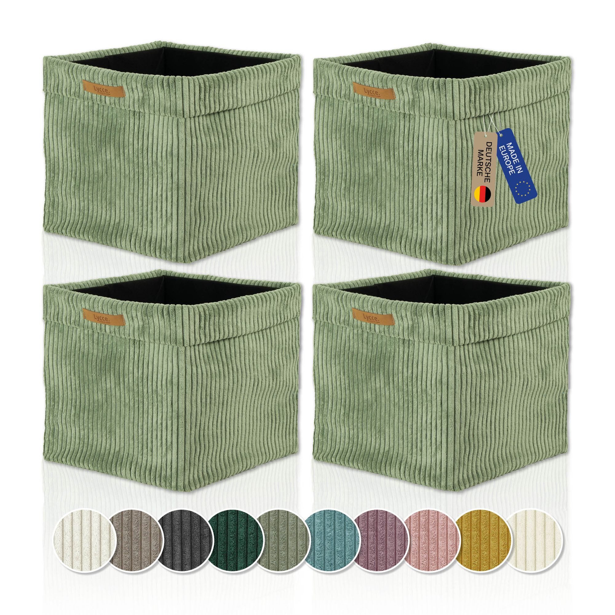 Lycce Regalkorb Kallax Boxen Cord 4er günstig online kaufen