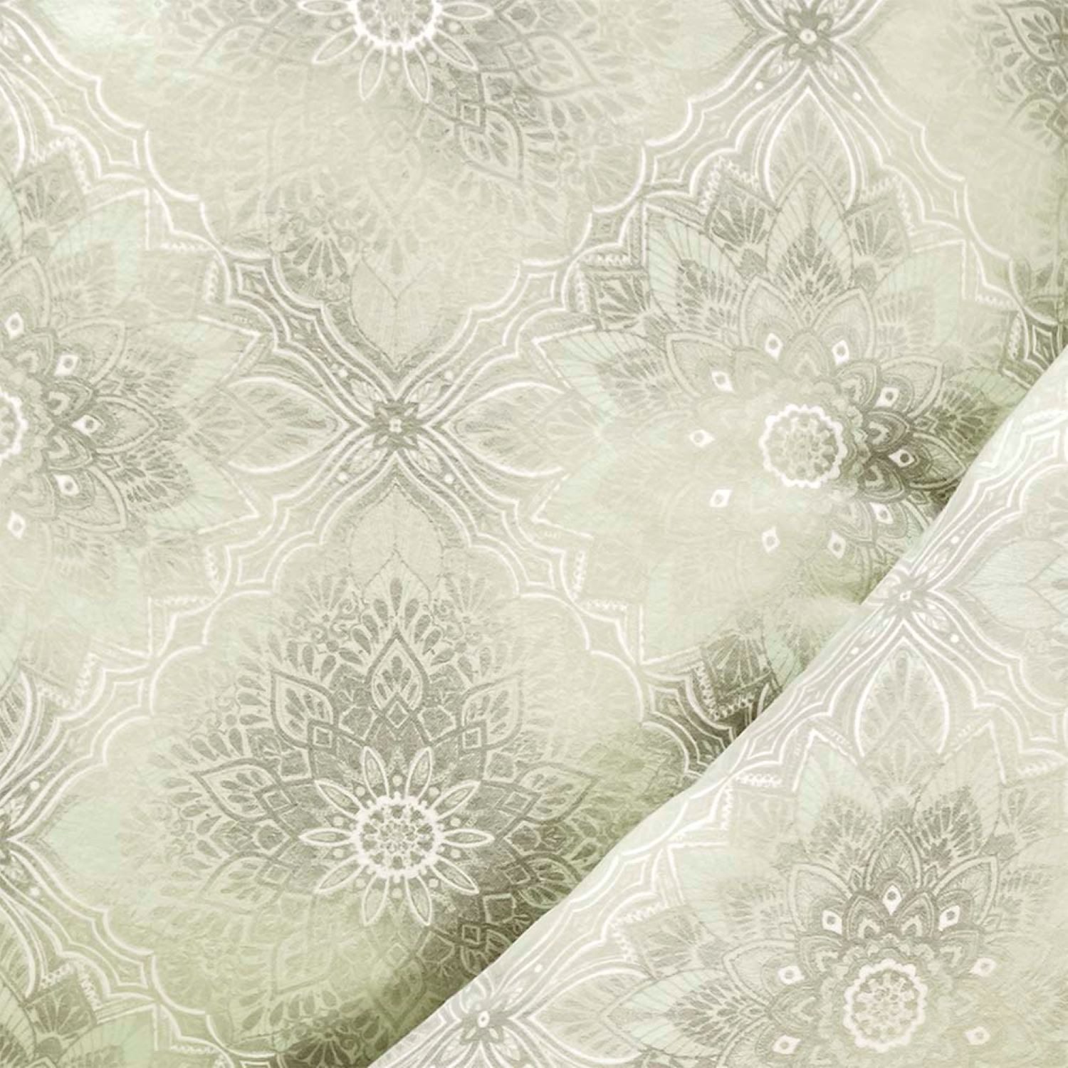 Estella Bettwäsche Estella Samt + Seide Flanell Bettwäsche 135x200 Venezia Ornamente, Flanell, 2 teilig