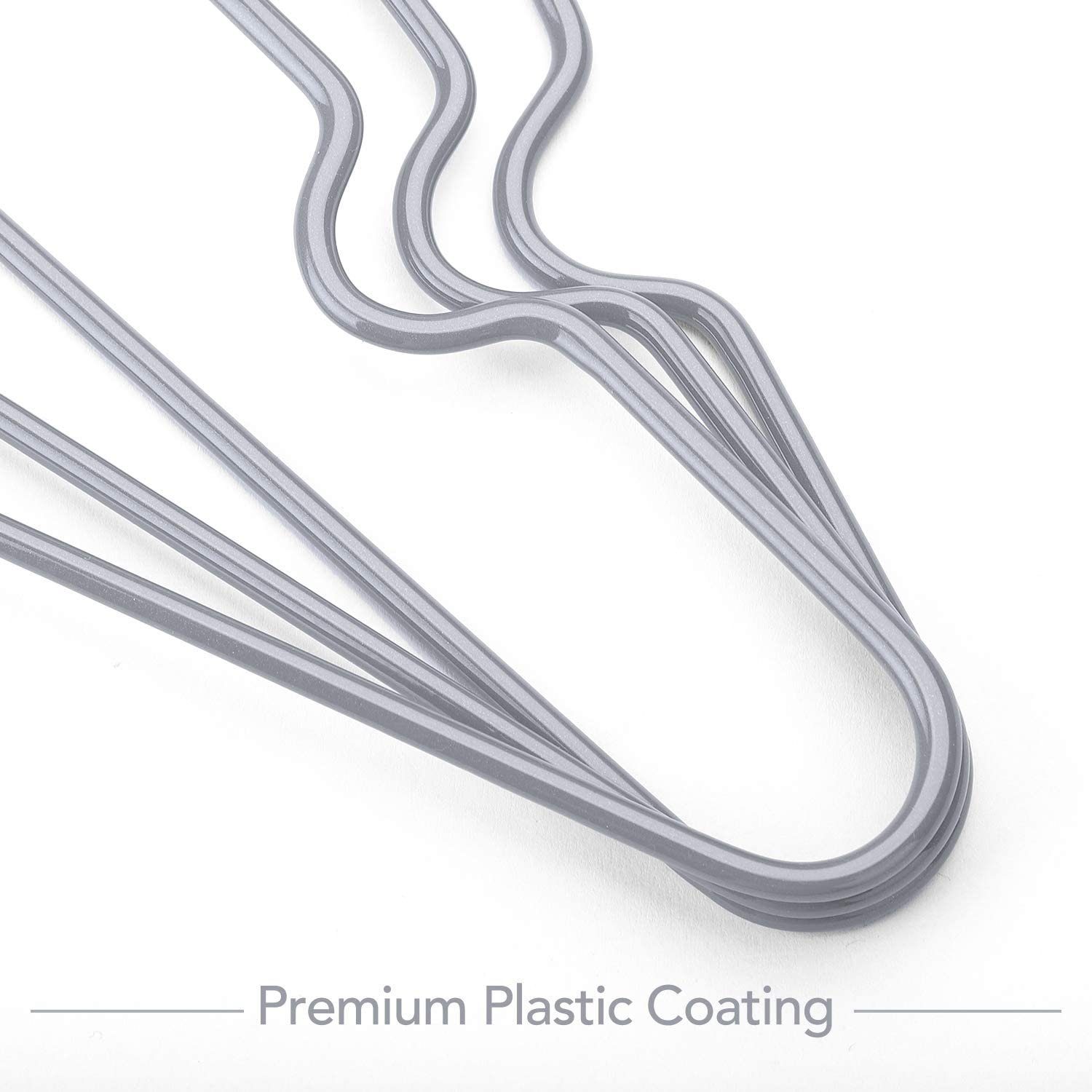 House Day Kleiderbügel Gummibeschichtet Metall Kleiderbügel, (Packung, 20-t günstig online kaufen