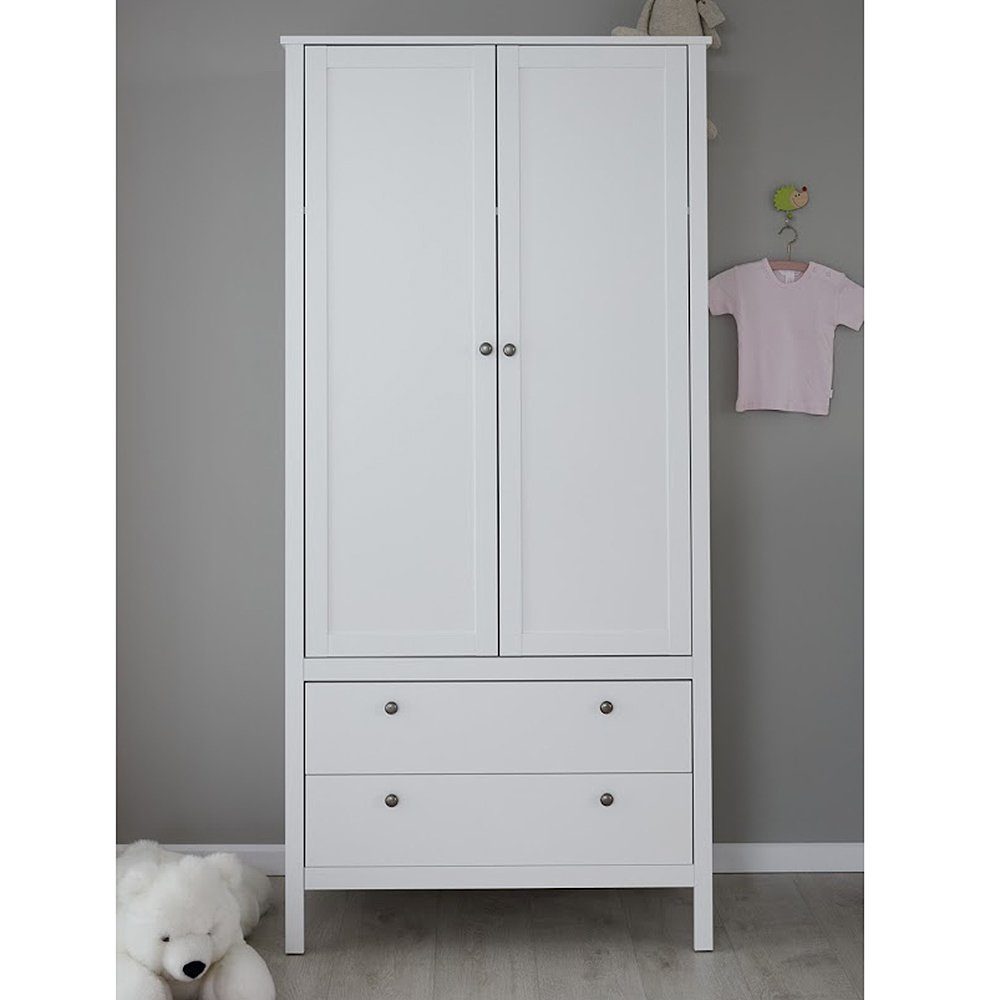 trendteam Kleiderschrank Kinderkleiderschrank Wandschrank mit Schubladen We günstig online kaufen