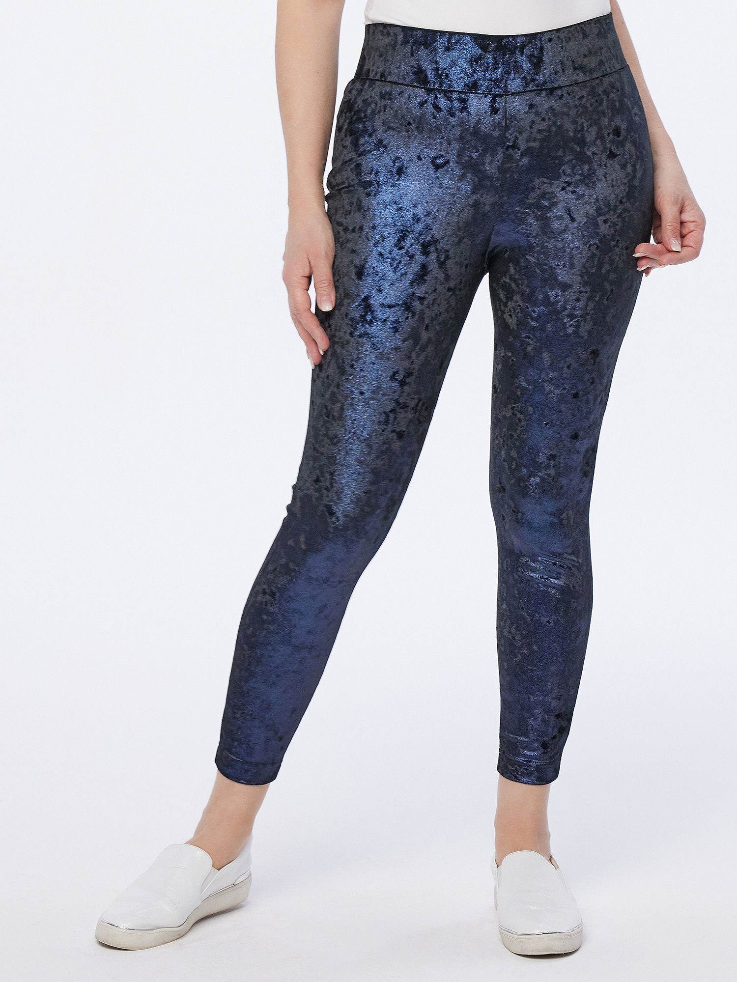 MONACO blue Leggings Samthose figurbetont mit günstig online kaufen