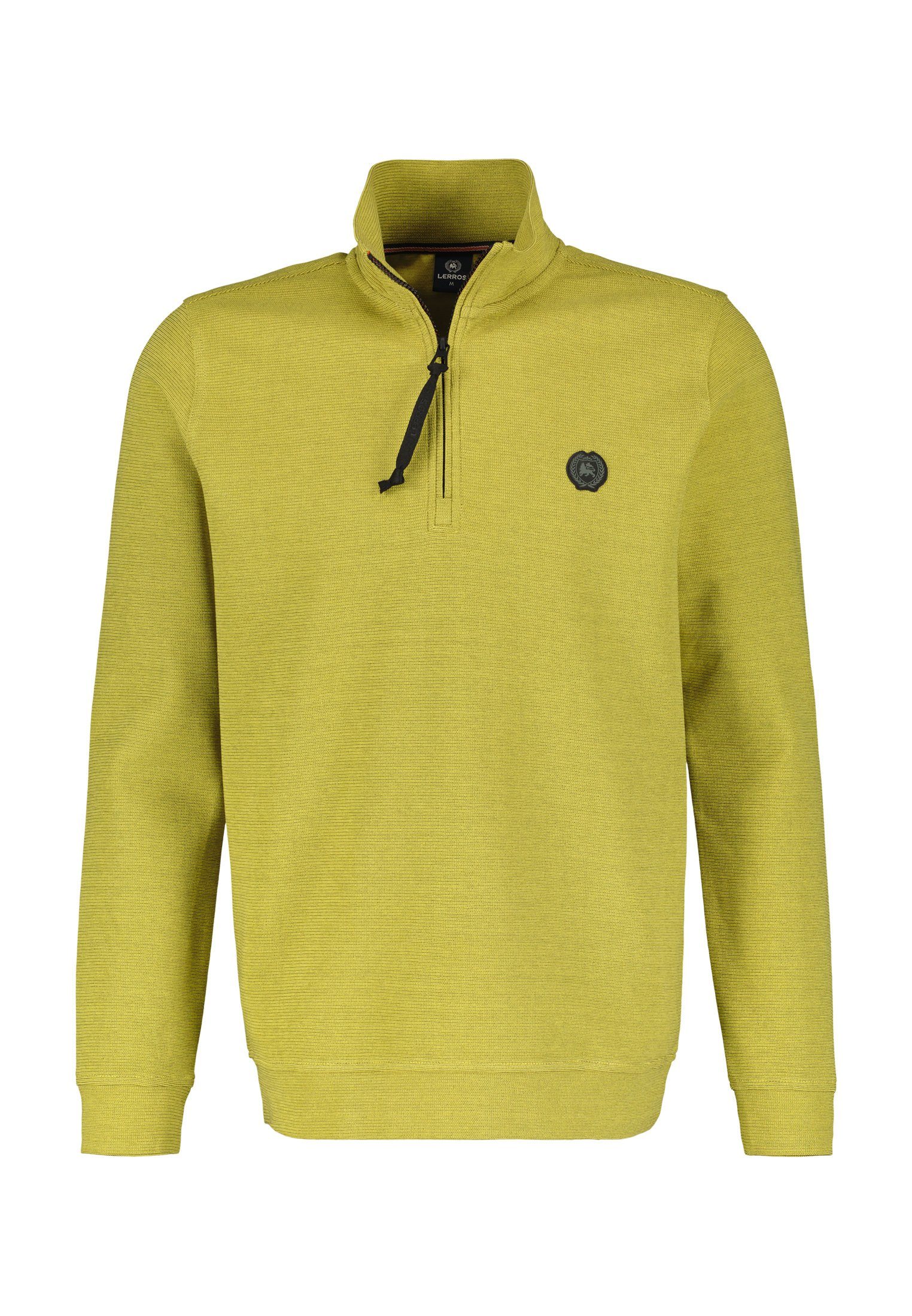 LERROS Sweatjacke "LERROS Sweat-Troyer in Strukturqualität" günstig online kaufen