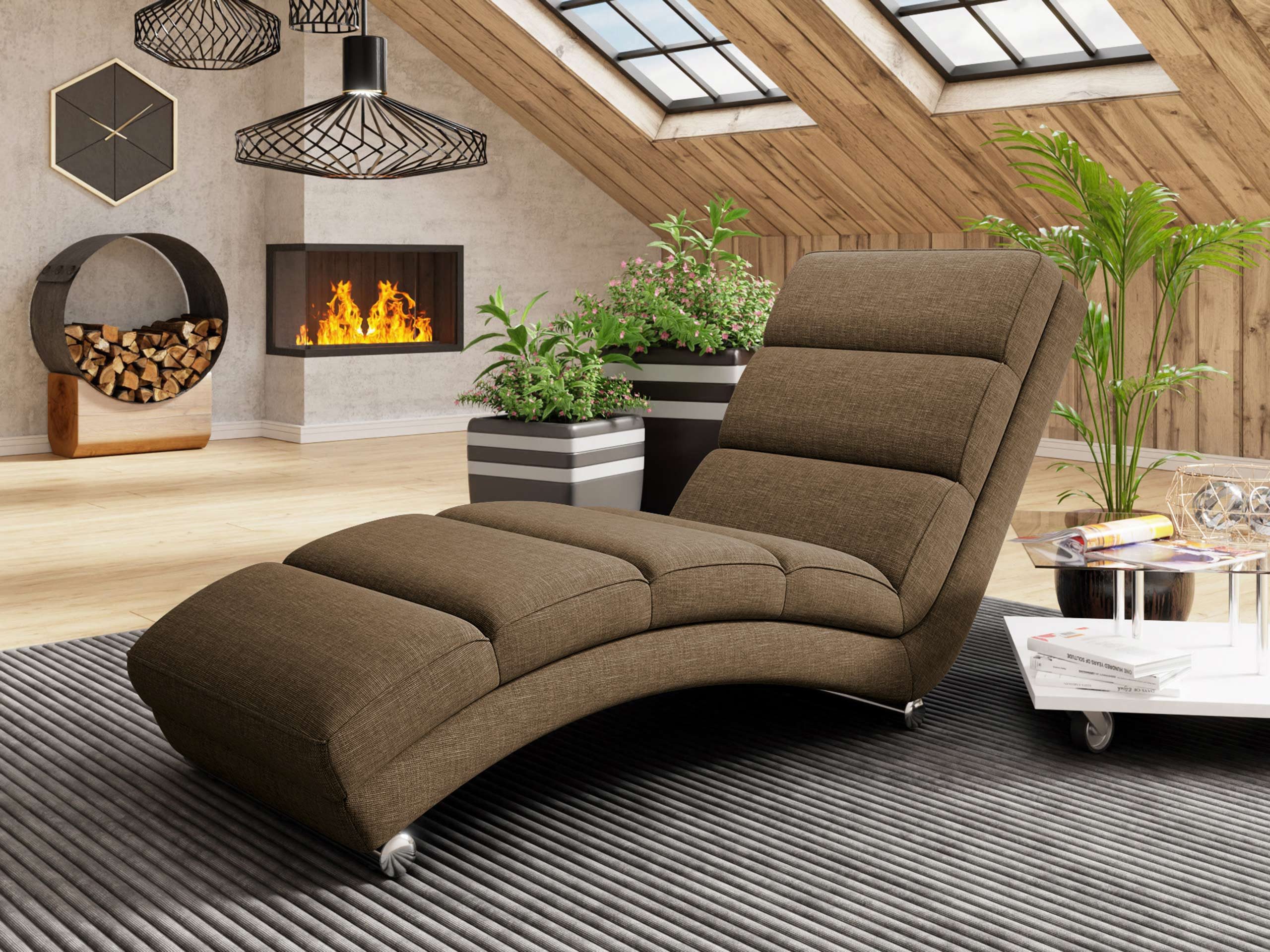 MIRJAN24 Sessel Holiday, mit verchromte Füße, günstig online kaufen