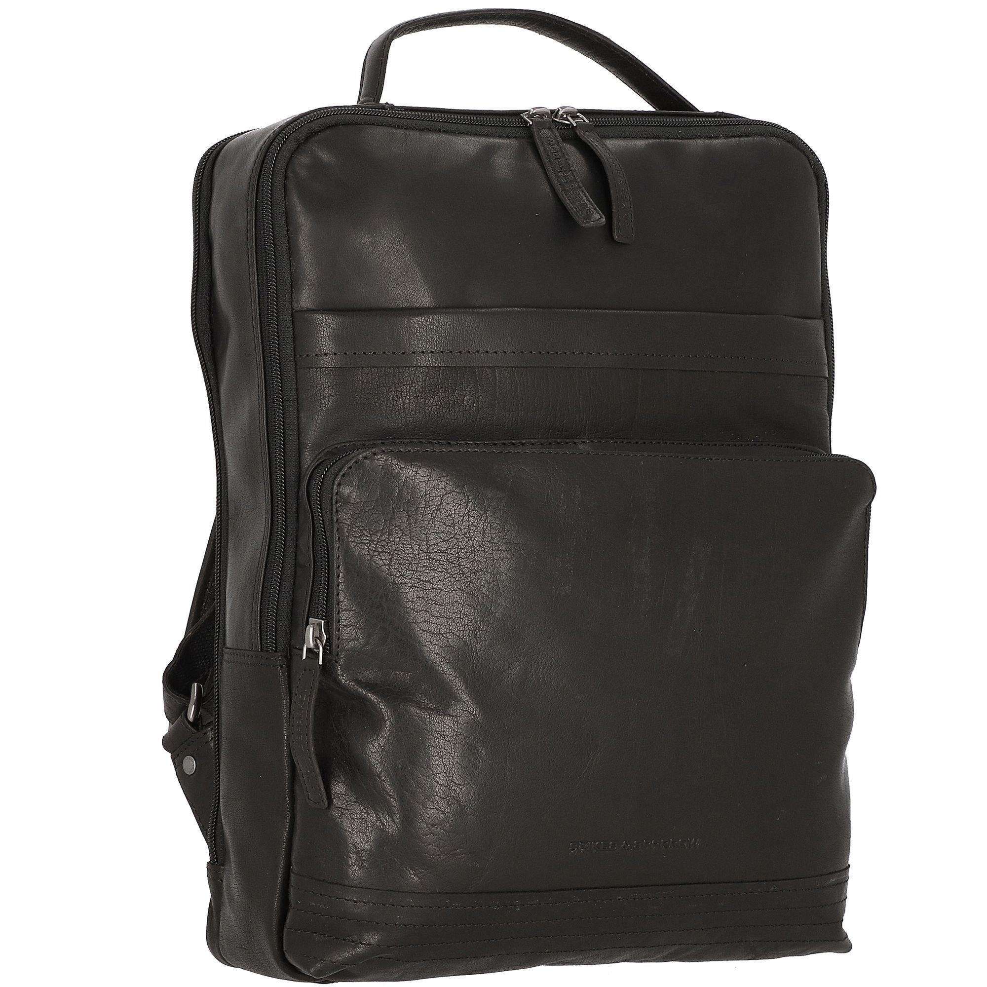 Spikes & Sparrow Laptoprucksack, Leder