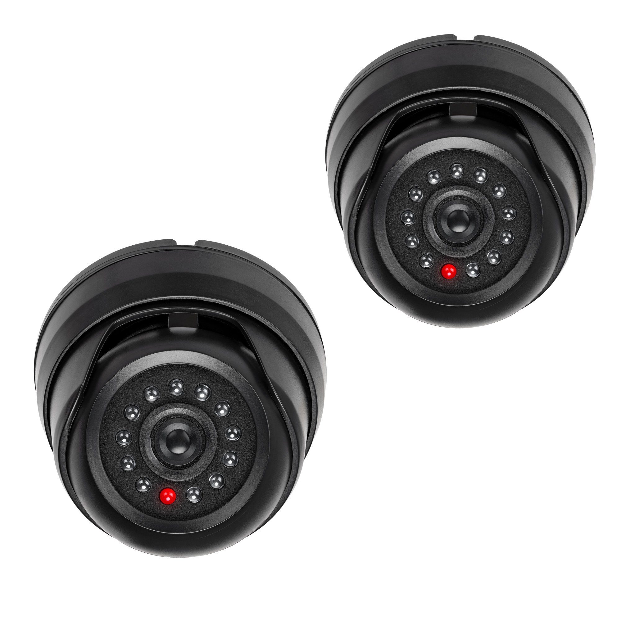 Überwachungskamera Dome Überwachungskamera Attrappe mit LED Licht - Dummy Kamera