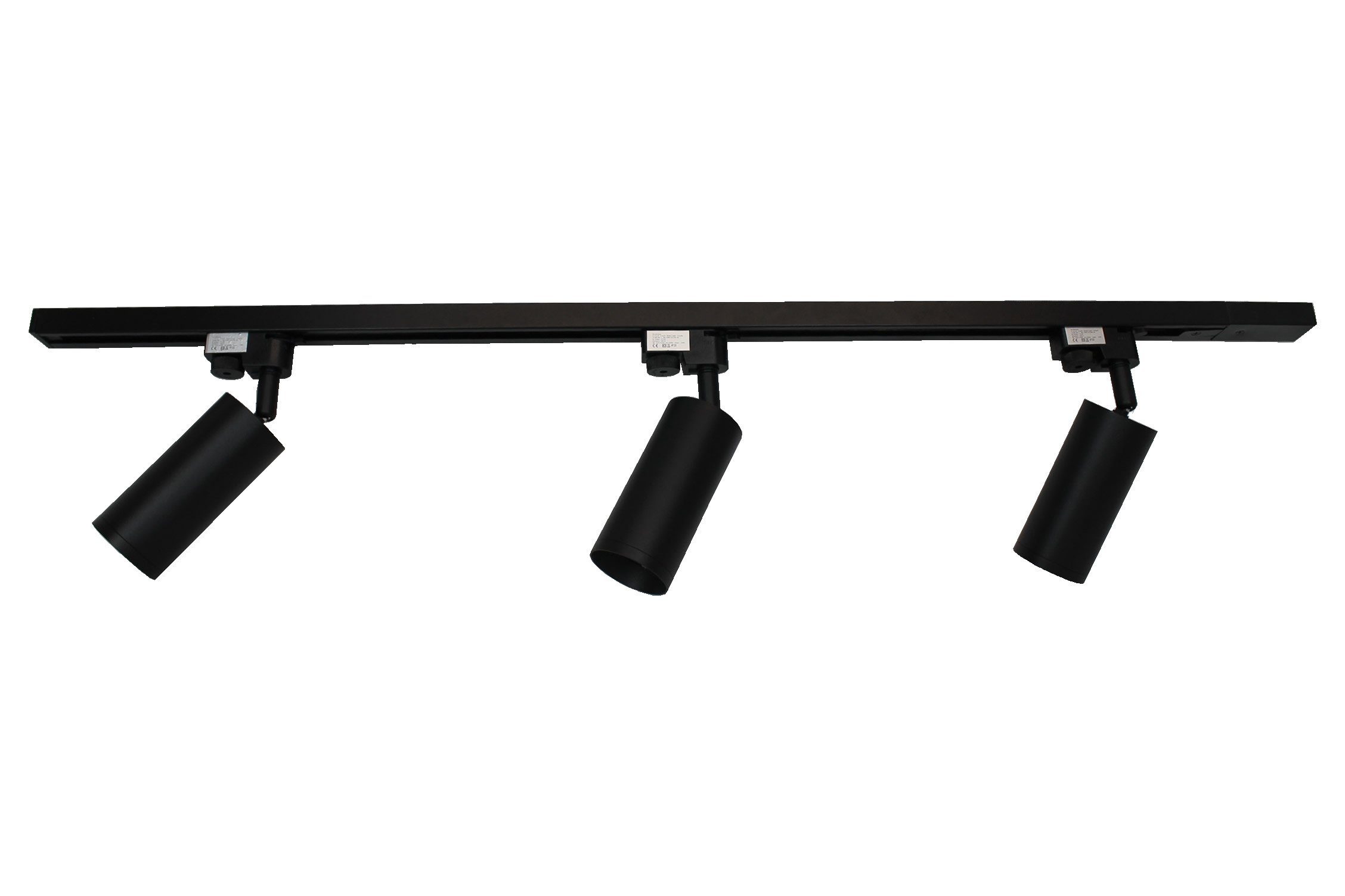 BlueLeon Schienensystem-Sets BL-2WT Schienensystem 3x Strahler + Schiene, Alu GU10 erweiterbar