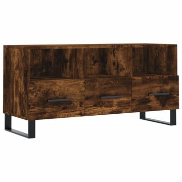 vidaXL TV-Schrank TV-Schrank Räuchereiche 102x36x50 cm Holzwerkstoff (1-St)