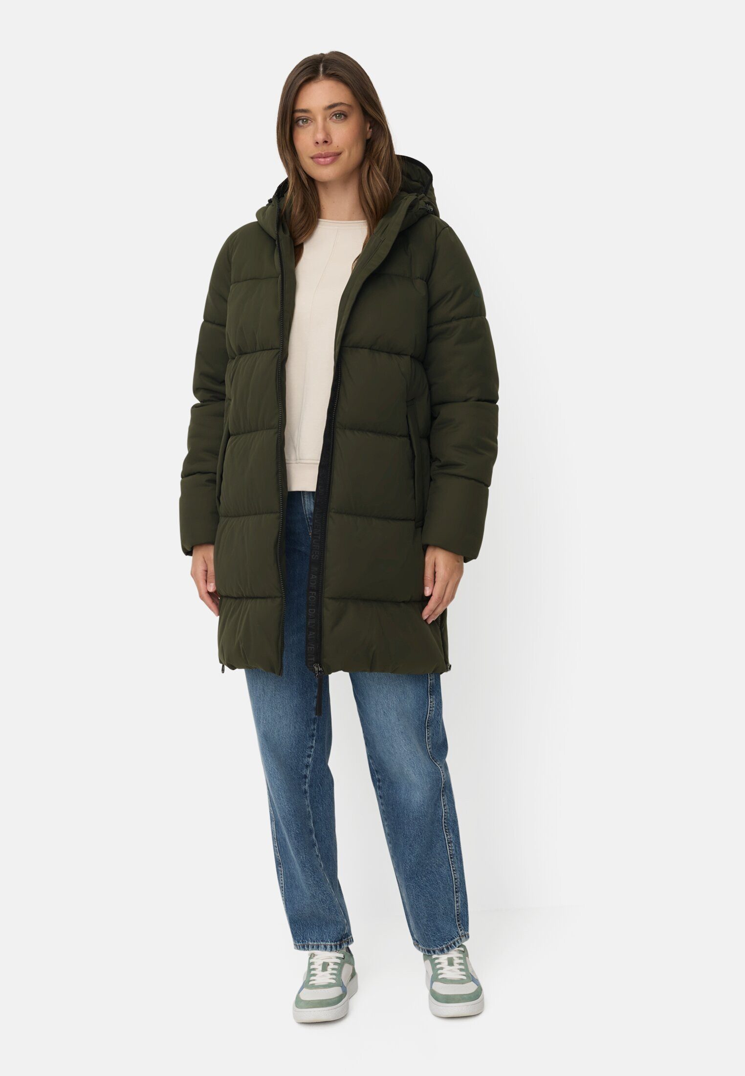 camel active Parka mit wärmenden Taschenfutter Langarm (1-St)