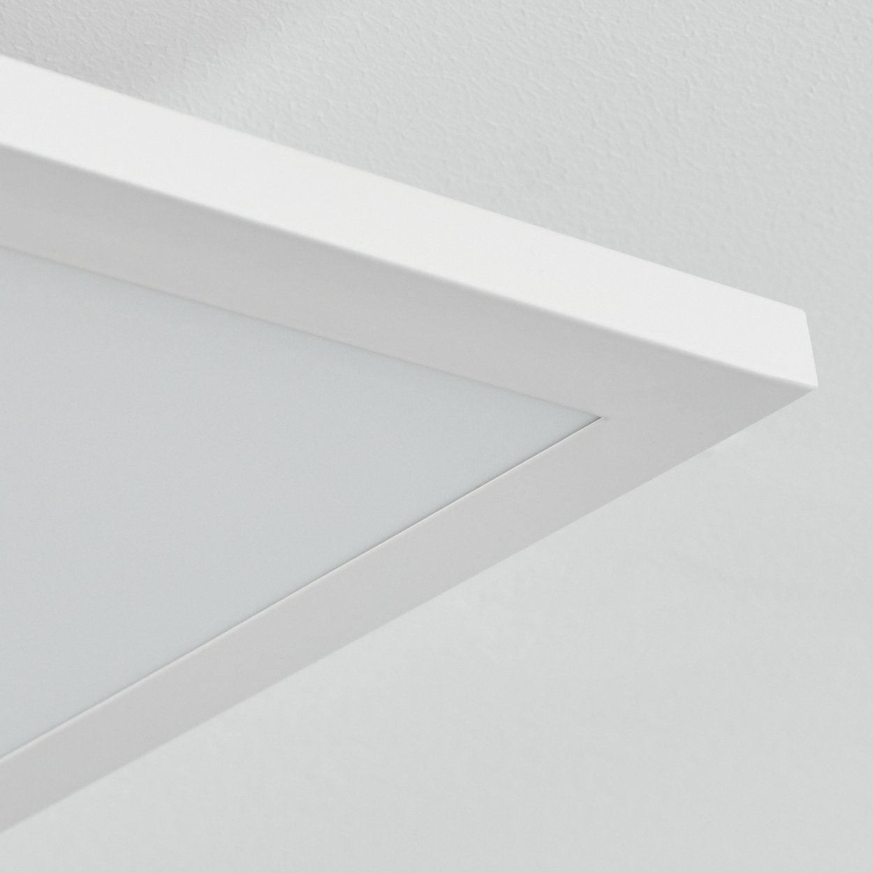 Nachtlicht Kelvin, Metall/Kunststoff, Fernbedienung,Bluetooth,Lautsprecher,Timer, »Manarola« 3000 Deckenpanel dimmbares Weiß/Holzoptik, 200-2250 hofstein aus Panel Lumen,