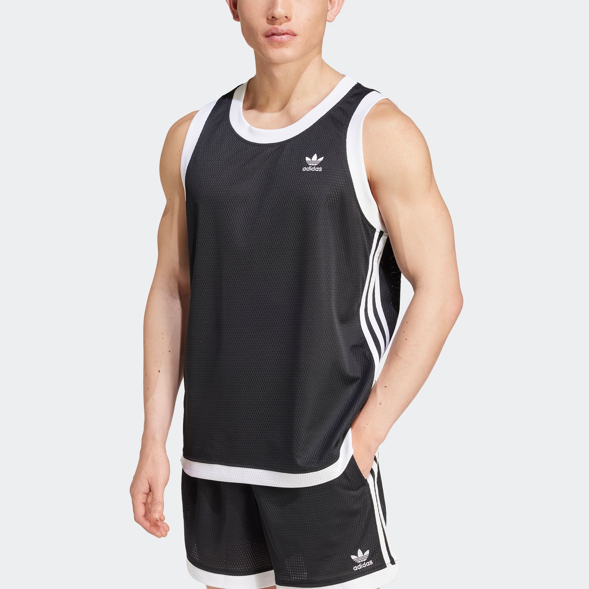 adidas Originals Tanktop Mockeyelet vest günstig online kaufen