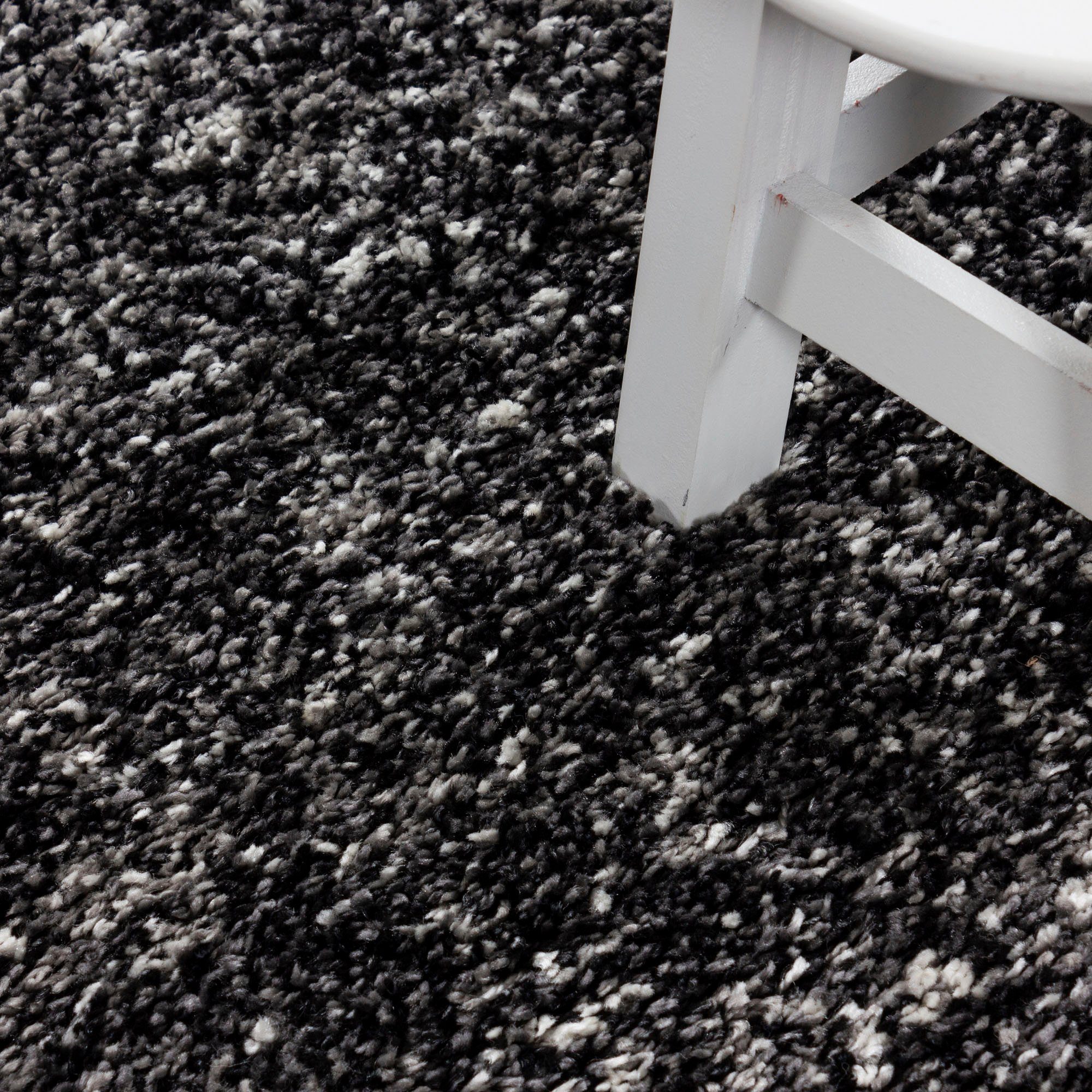 Ayyildiz Teppiche Hochflor-Teppich Enjoy Shaggy,auch als Läufer und in Rund, rechteckig, Höhe: 50 mm, Shaggy, Langflor, meliert, Wohnzimmer, Schlafzimmer – Bild 5 von 5