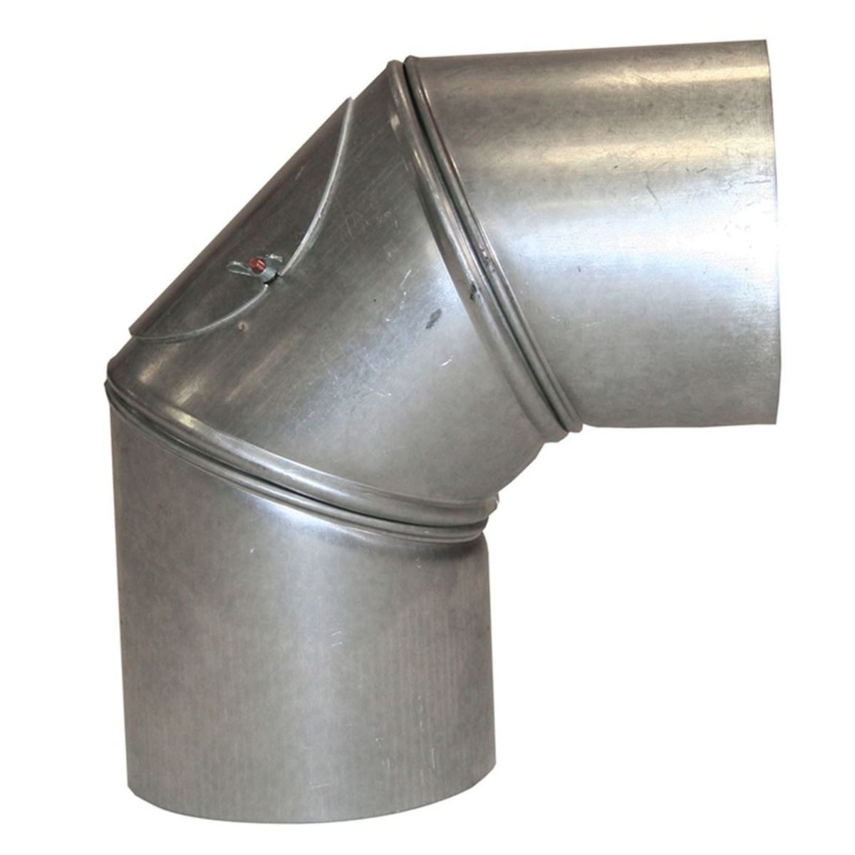 Kamino Flam Ofenrohr Ofenrohr FAL Ø120mm Universal Bogenknie 90° mit Tür