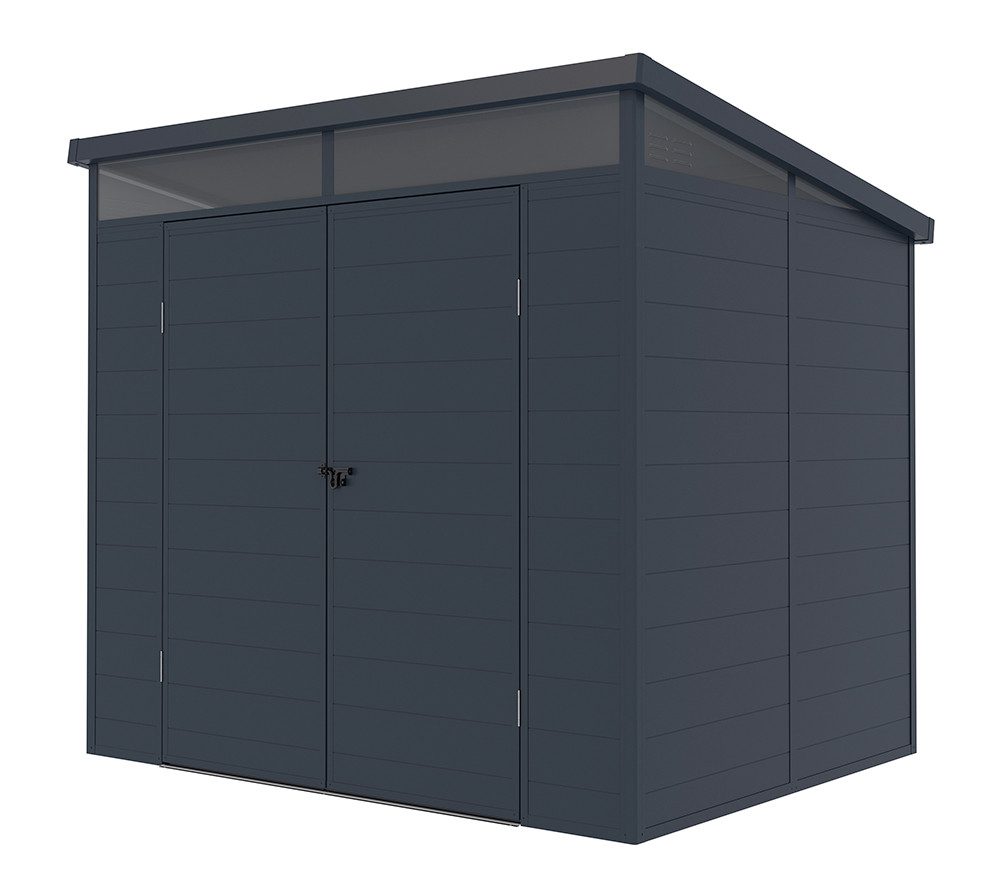 WESTMANN Gartenhaus Topia L, Barrierefreier Eingang, Ganzjährige Nutzung, LxHxB 192x238x215cm