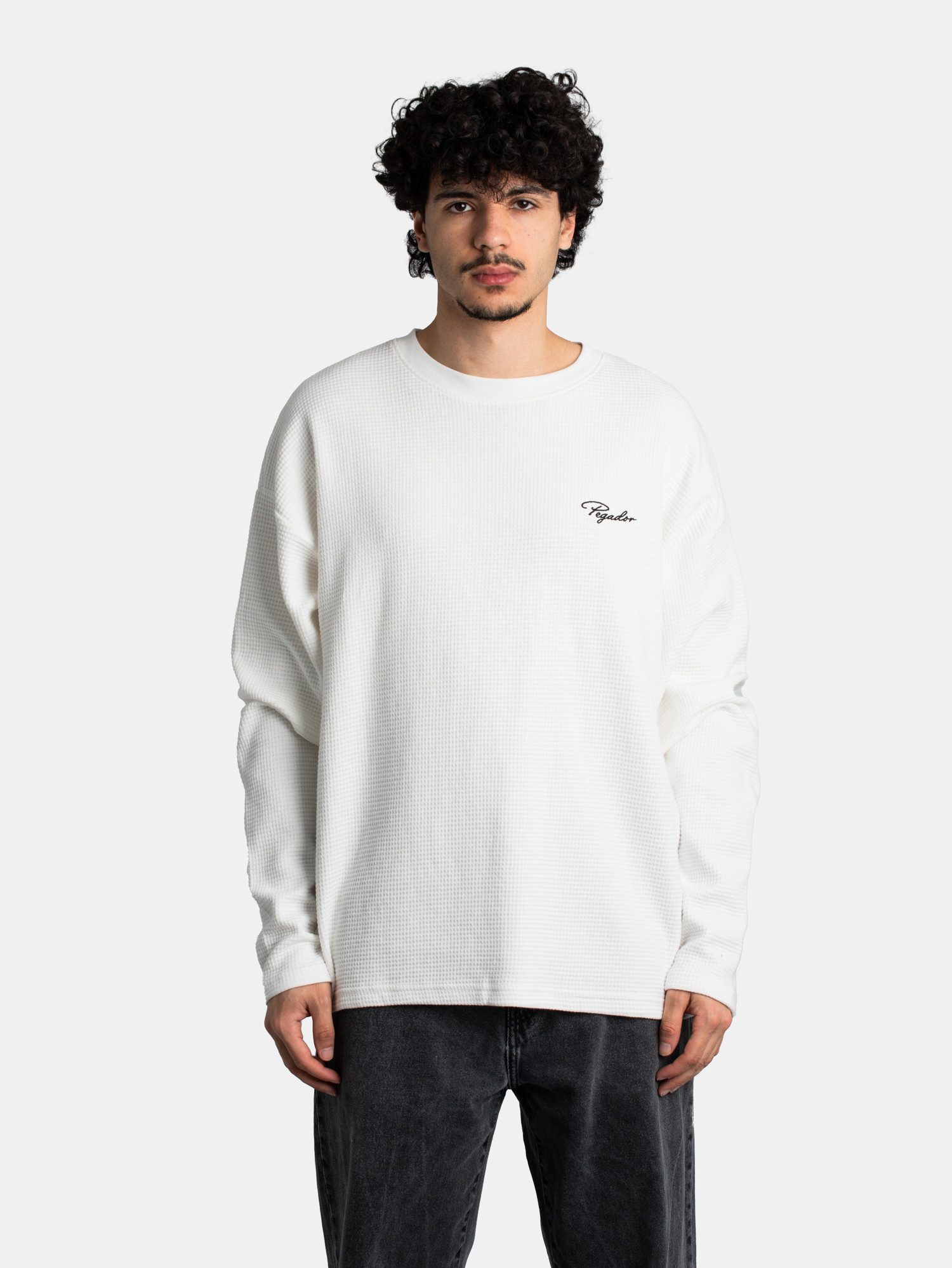 PEGADOR Sweatshirt Pegador Signar Oversized Waffle günstig online kaufen