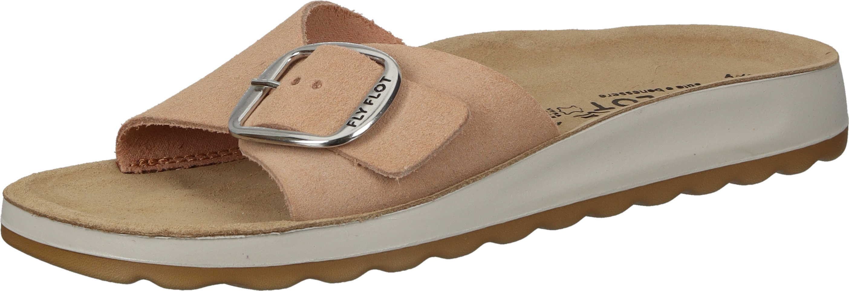 Fly Flot Pantoletten Pantolette aus Veloursleder günstig online kaufen