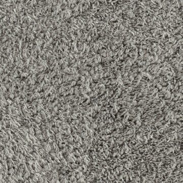 Teppich Flauschig-warmer Recycling Teppich Gästezimmer in grau, Carpetia, rechteckig, Höhe: 50 mm