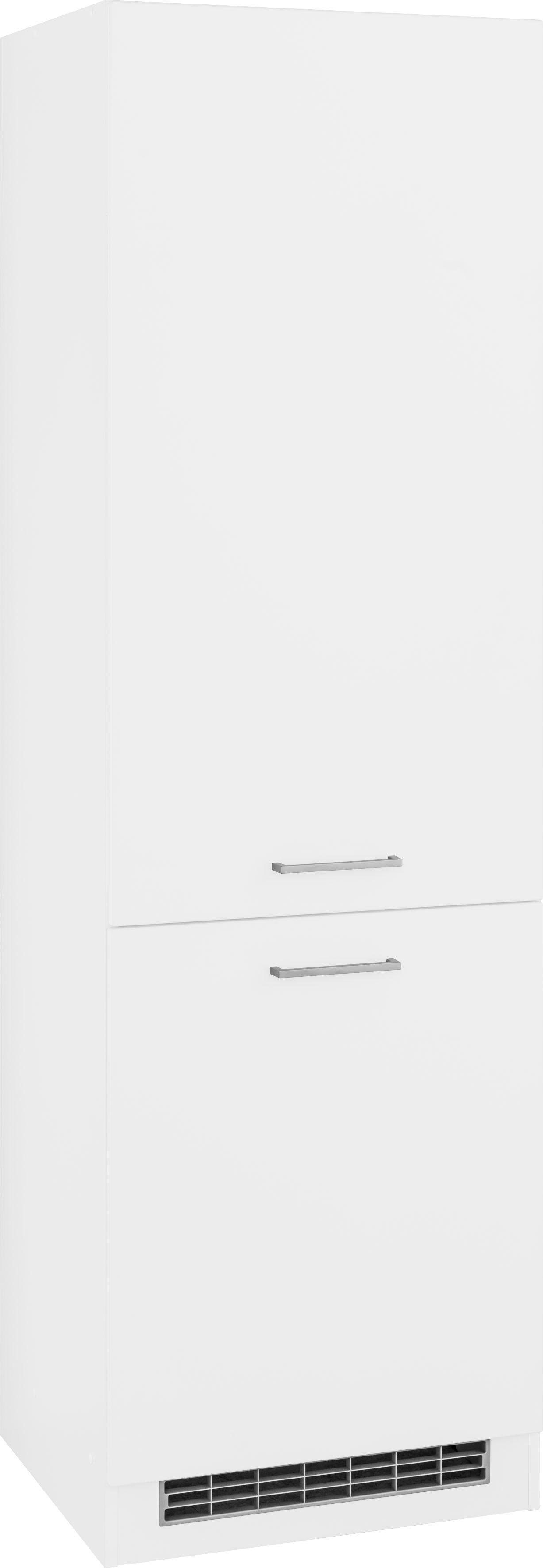 HELD MÖBEL Kühlumbauschrank Visby für großen Kühlschrank oder Kühl/Gefrierkombi, Nischenmaß 178 cm weiß