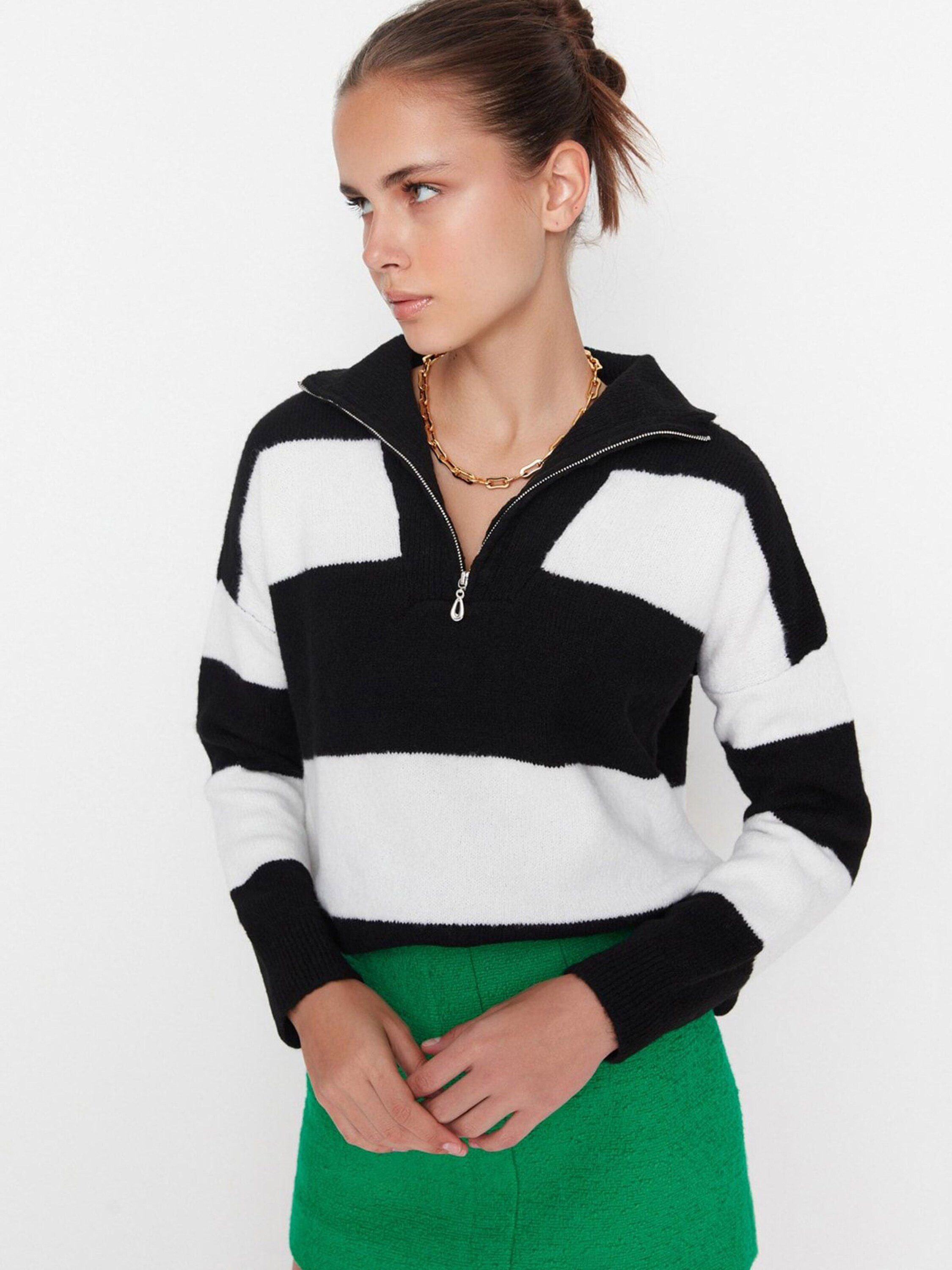 Trendyol Strickpullover (1-tlg) Plain/ohne Details günstig online kaufen