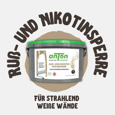 anTon Weiss Nikotinsperre anTon Ruß- und Nikotinsperre, Isolierfarbe 10L, FRISCHE WEISS