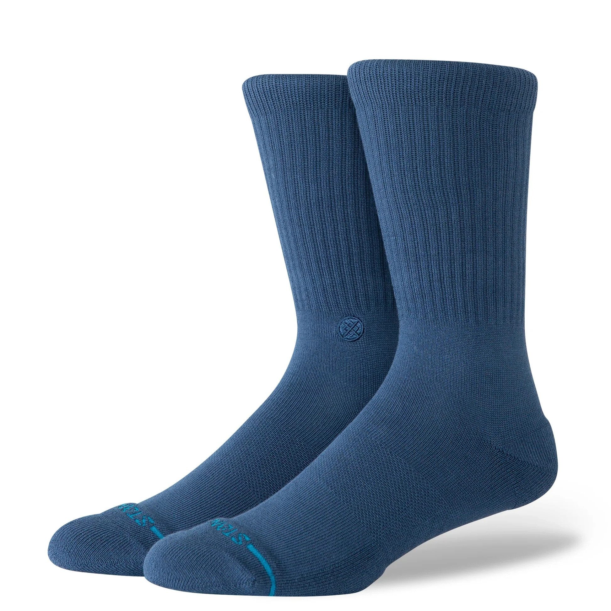 Stance Socken Tagessocke Crew Icon (verstärkte Fersen- und Zehenpartie) blaugrün