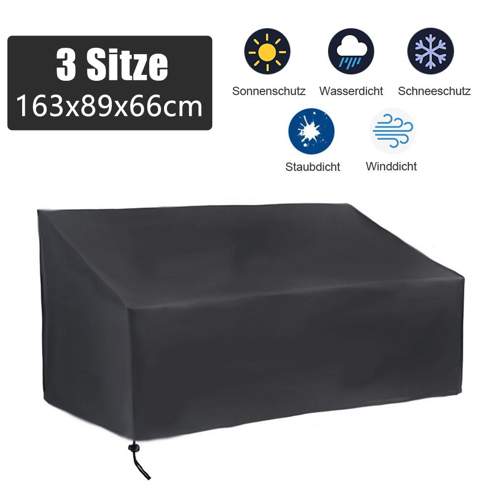OSTWOLKE Gartenmöbel-Schutzhülle 2/3/4-Sitzer Gartenbank-Abdeckung wasserdi günstig online kaufen
