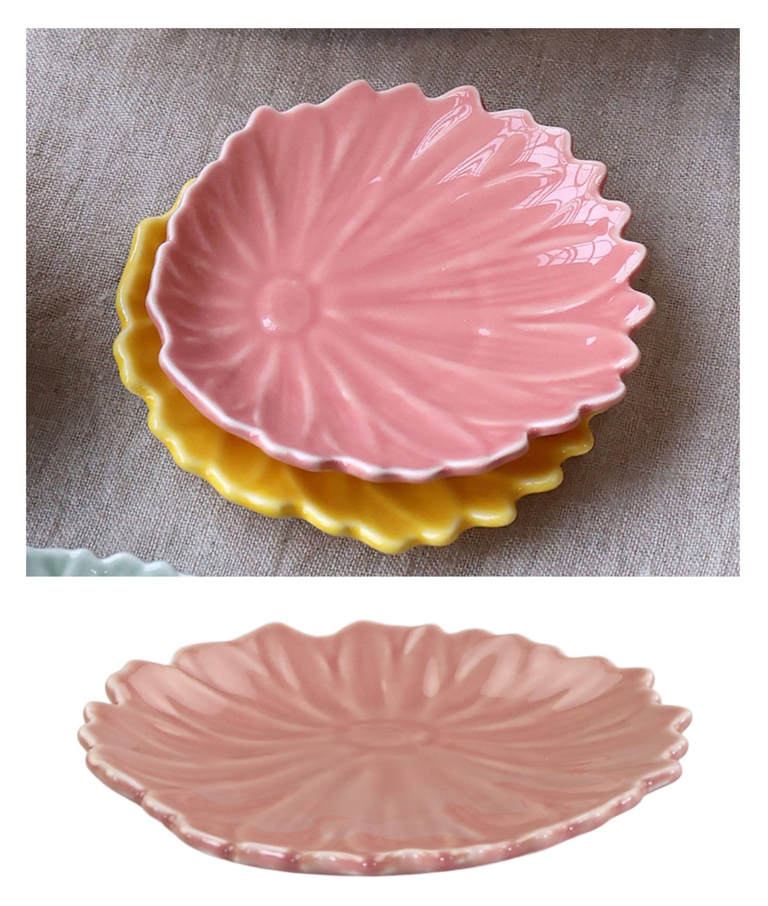 Teller Chic Antique - Teller Kuchenteller Tablett Schale Seerose D 10cm Rosa