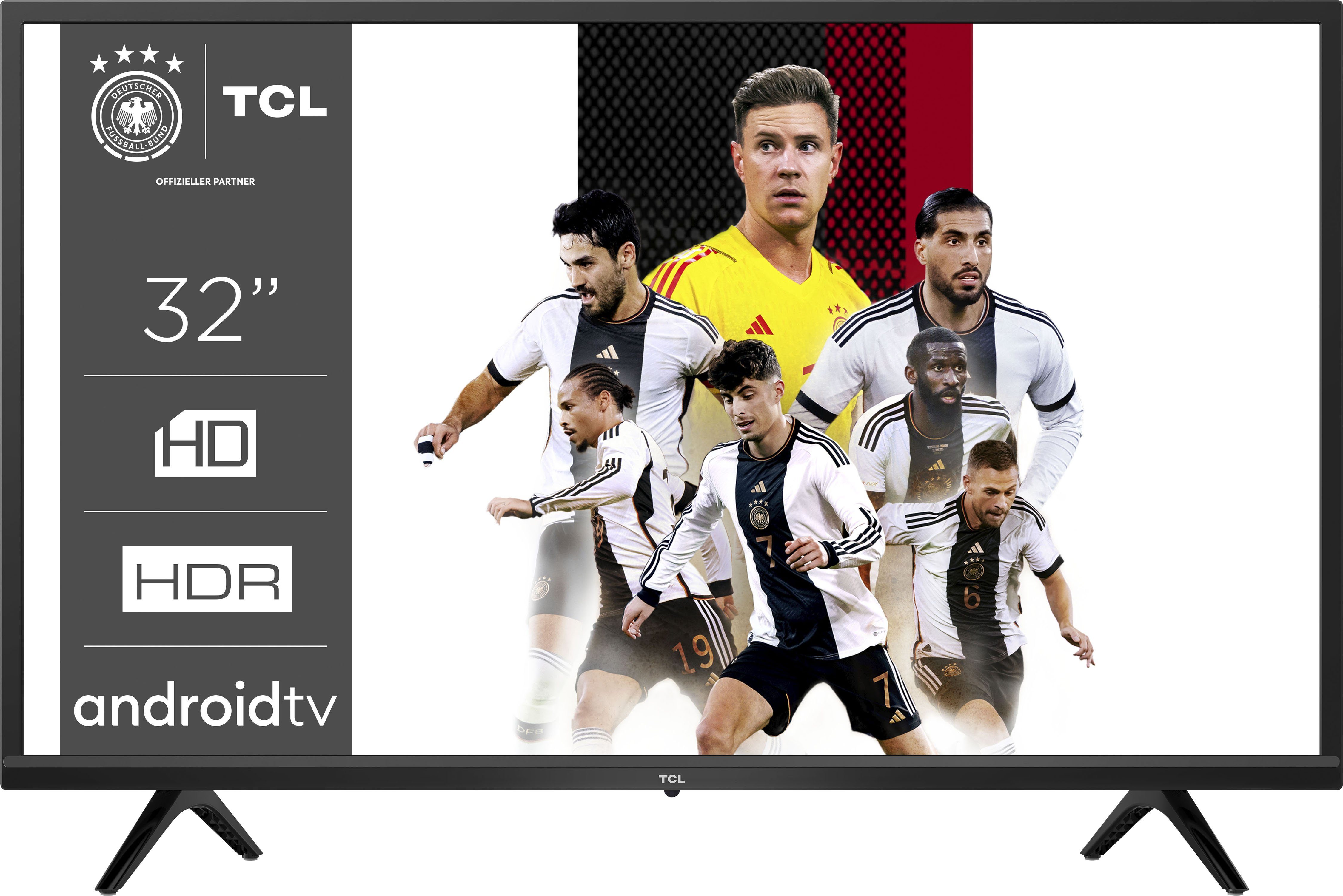 TCL 32S5203X2 LED-Fernseher (81 cm/32 Zoll, HD ready, Android TV, Smart-TV)