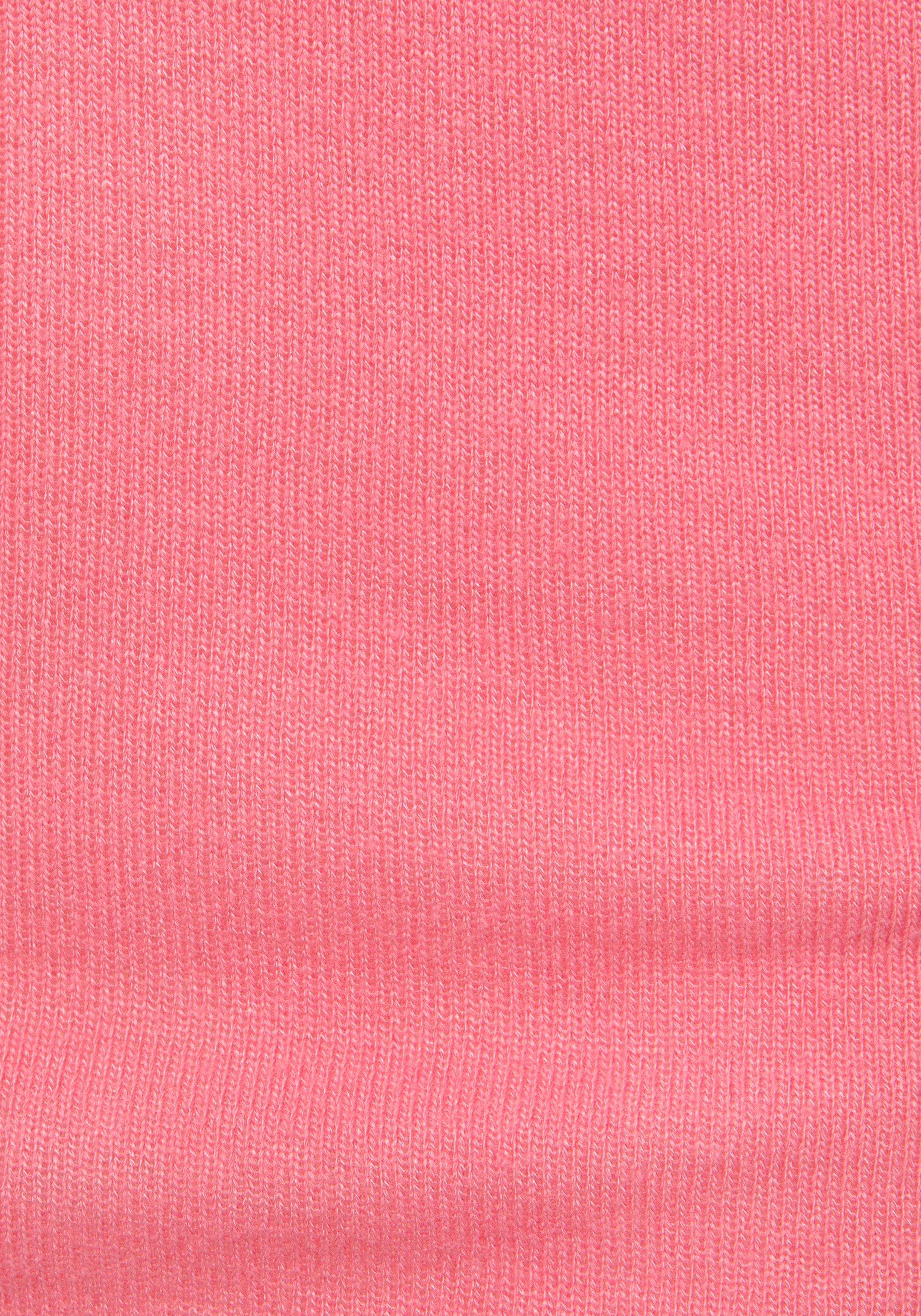 LASCANA 3/4-Arm-Shirt aus elastischem Feinstrick mit Viskose – Bild 4 von 5