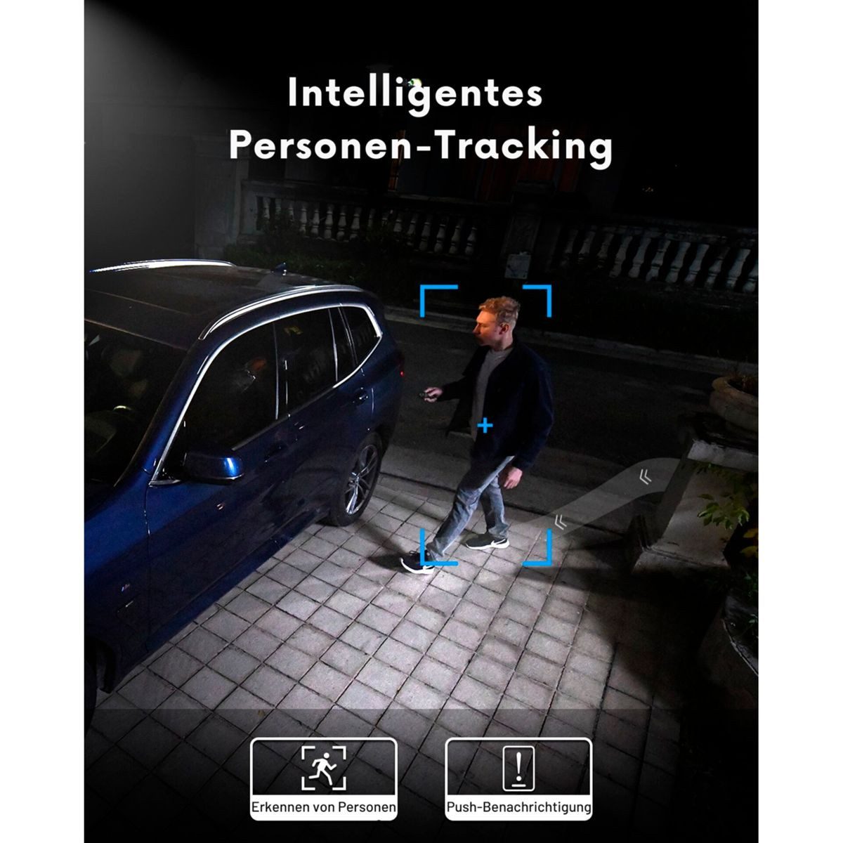 Aosu Überwachungskamera Zubehör Smart Security SolarCam D1 Classic – Bild 4 von 5