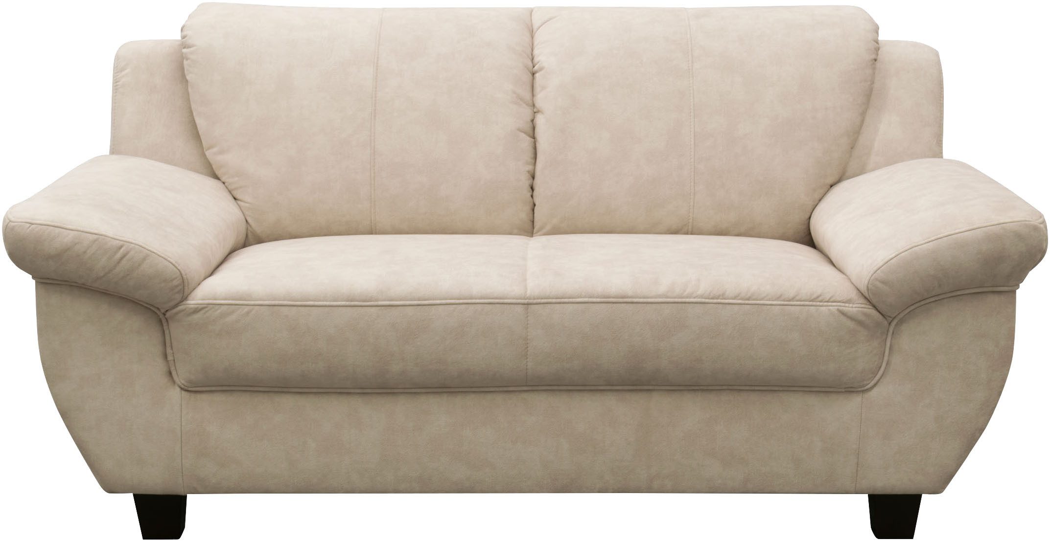 OTTO home 2-Sitzer Sillkeborg 161 cm, formschönes Sofa mit dunklen Füßen, aus haustierfreundlichem Pet Friendly Bezug – Bild 2 von 5