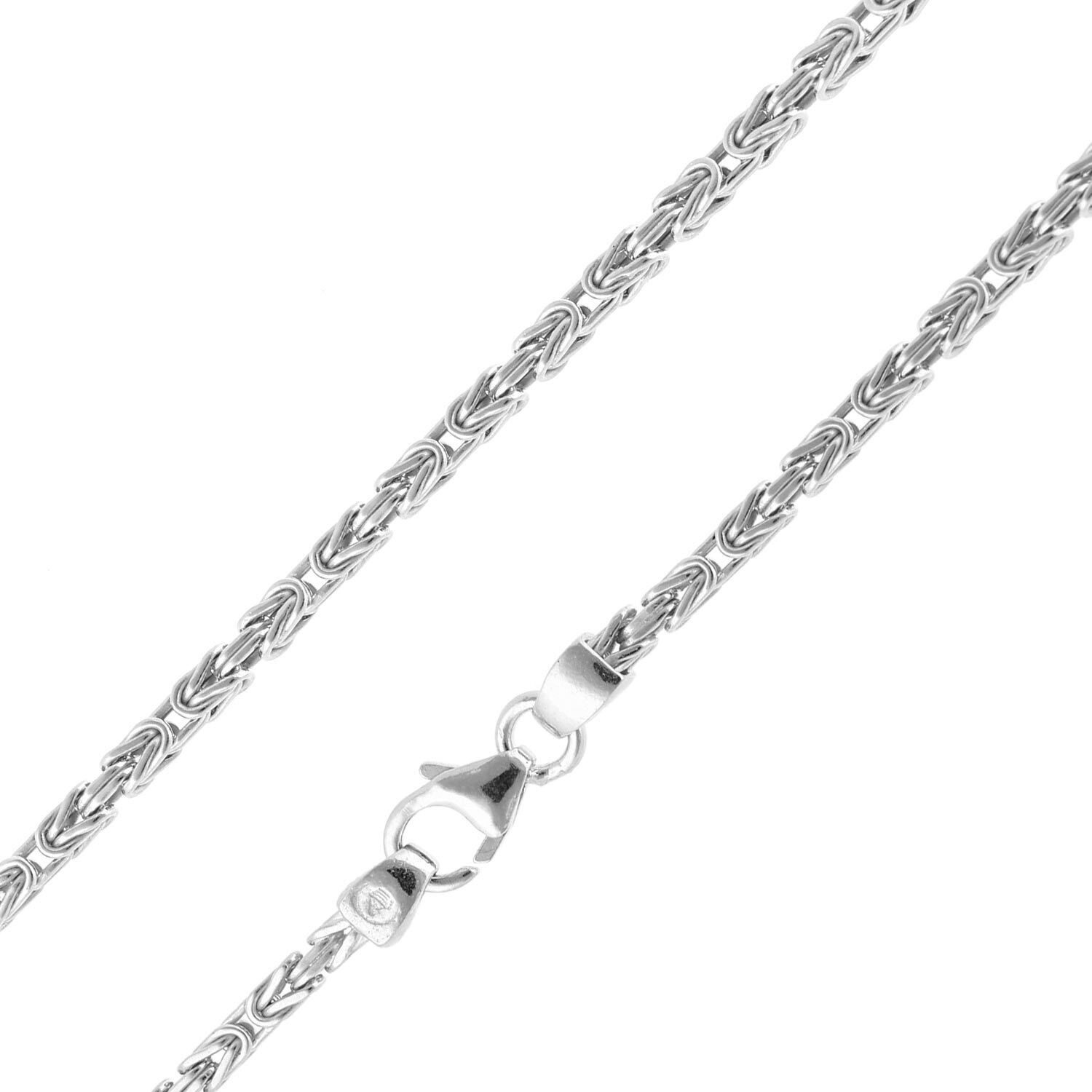 trendor Königskette Königskette 925 Sterlingsilber Collierkette Breite 2,0 mm