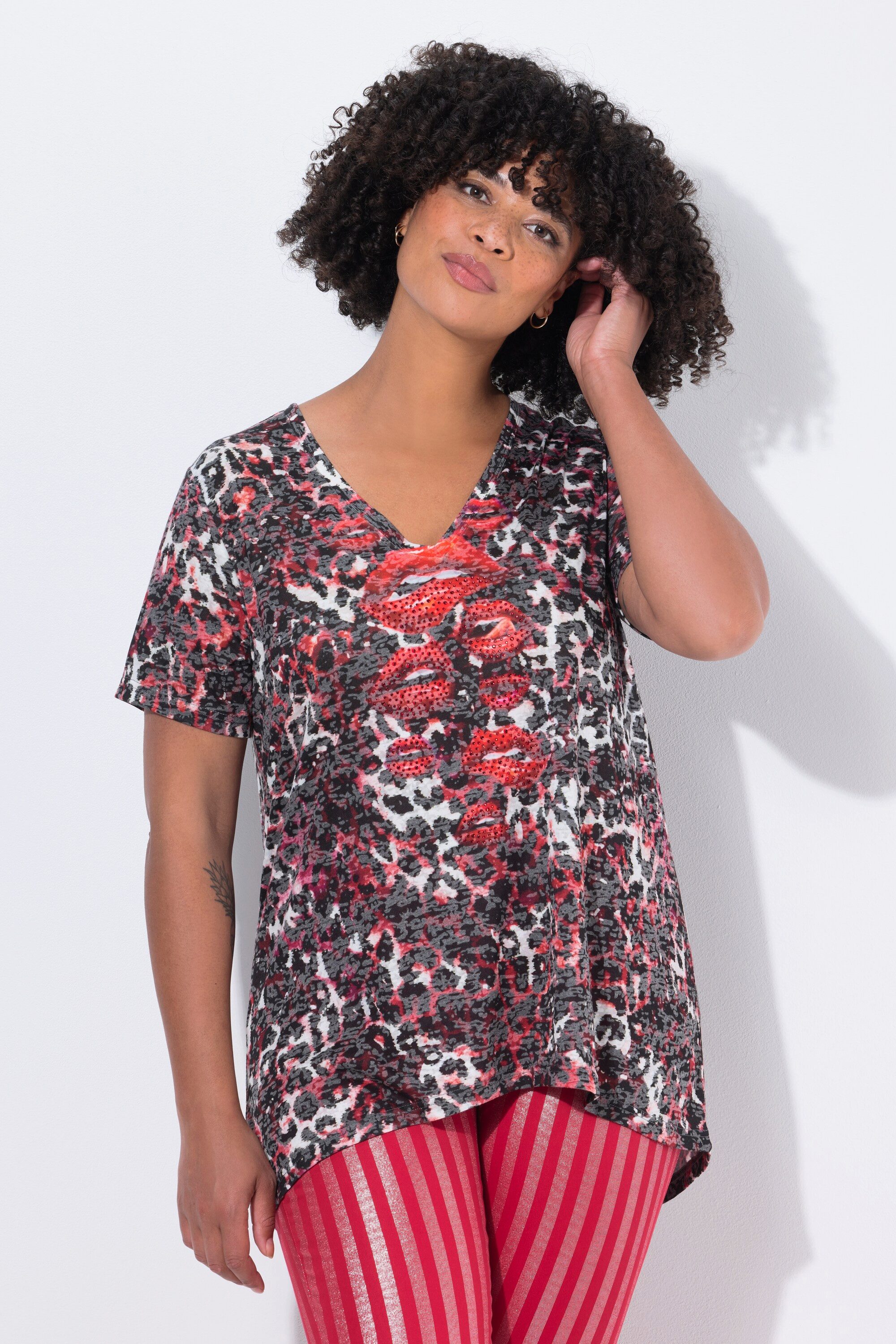 Angel of Style T-Shirt T-Shirt A-Linie Leo Kussmünder günstig online kaufen