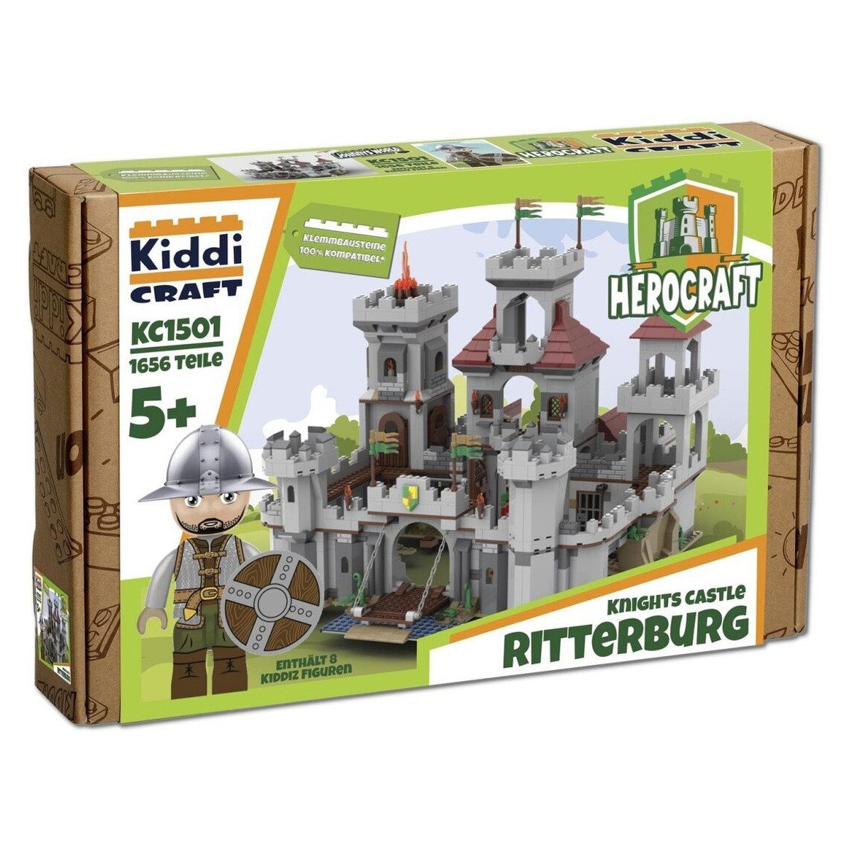 Wisam Kiddicraft KC1501 Ritterburg Spielbausteine