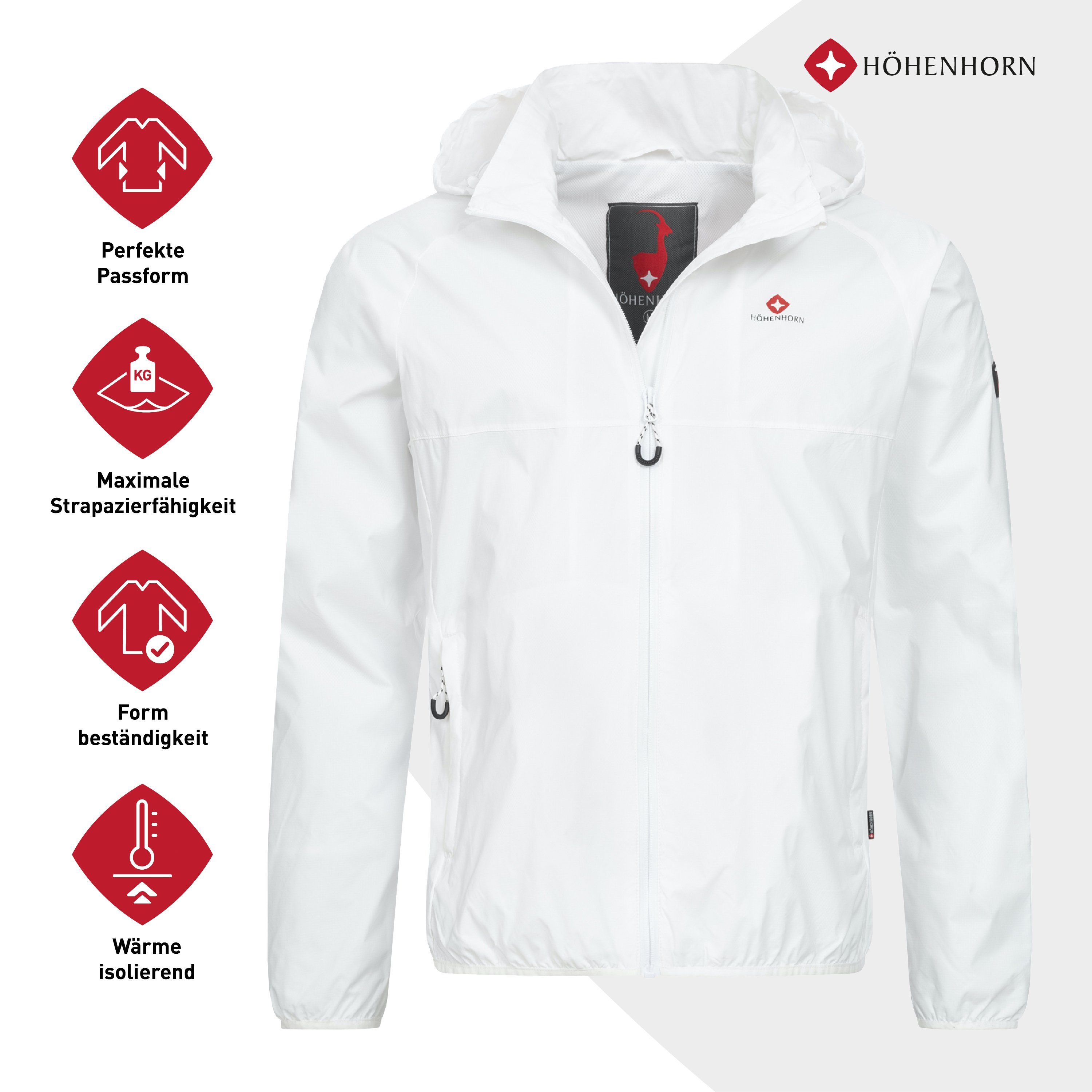 Höhenhorn Regenjacke Rigi Herren Regen Jacke für Männer Outdoor Freizeitjac günstig online kaufen