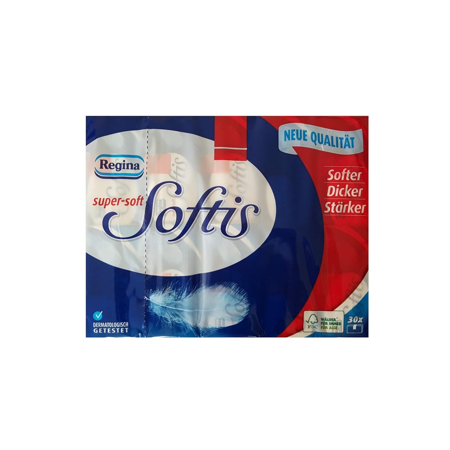 Regina Papiertaschentücher Regina Softis Taschentücher 2x30Packungen a 9Stück (1-St)