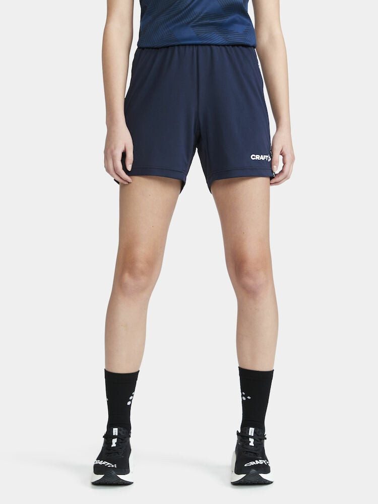 Craft Trainingshose Premier Shorts (rec. Polyester, ergonomisches Design) kurz navyblau