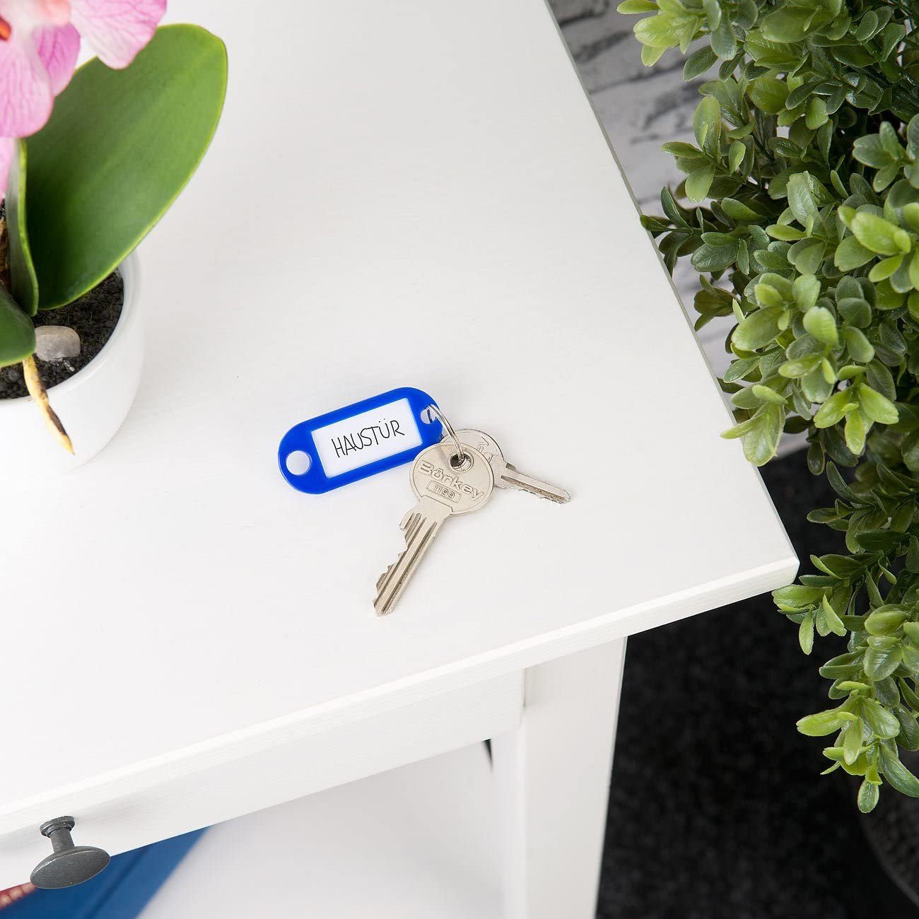 WEBBOMB Schlüsselanhänger 32 Stück Schlüsselanhänger Schlüsselschilder besc günstig online kaufen