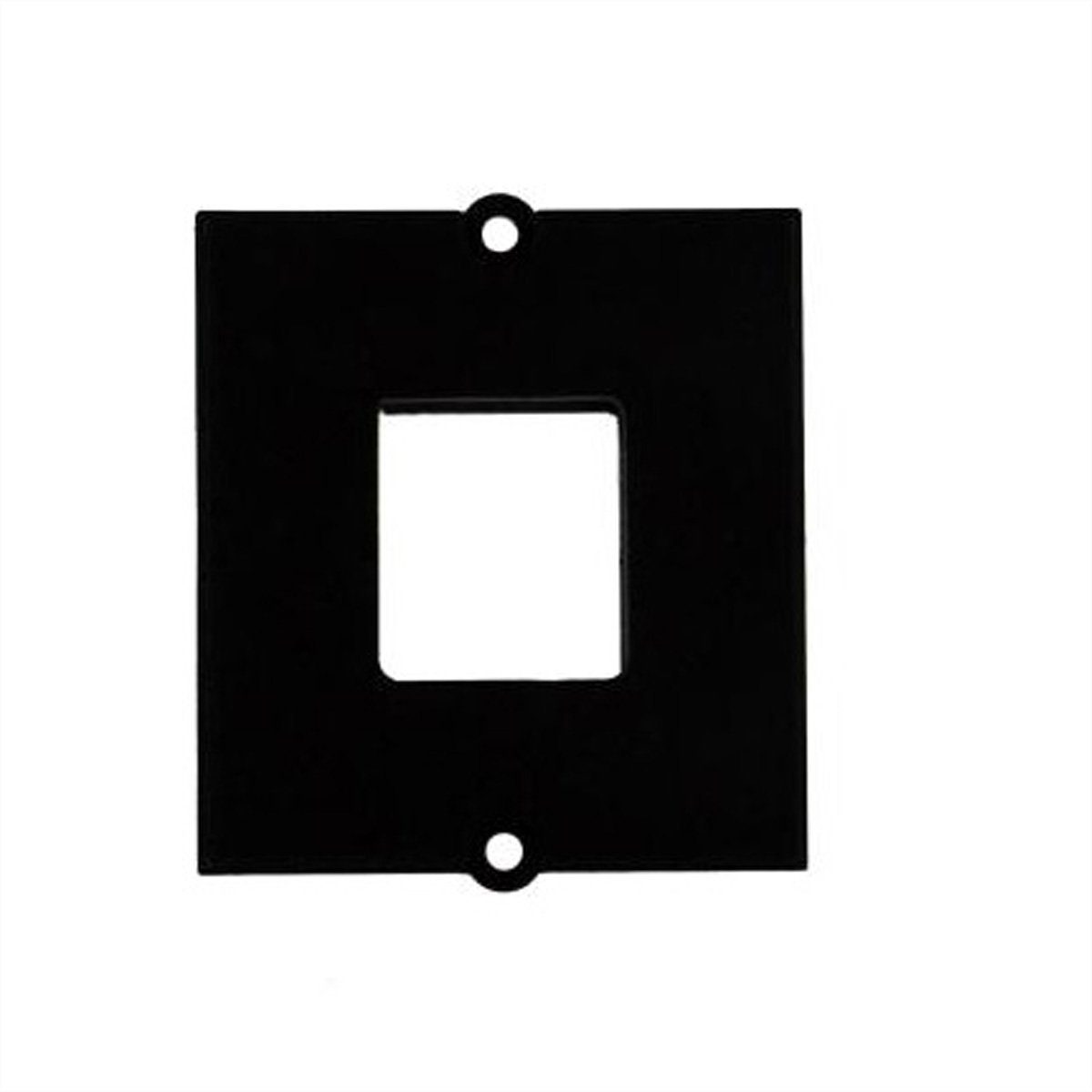 Bachmann Custom Modul Rahmen für 1x Keystone Stromadapter, mit Metallhalterung